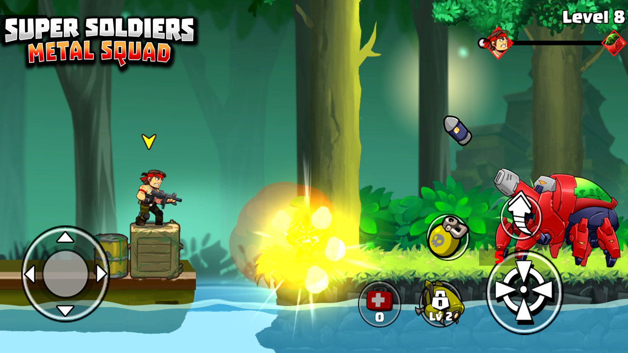 اسکرین شات 4 بازی Super Soldiers : Metal Squad