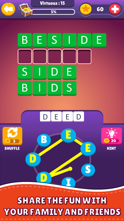 اسکرین شات 6 بازی Find Words - Puzzle Game