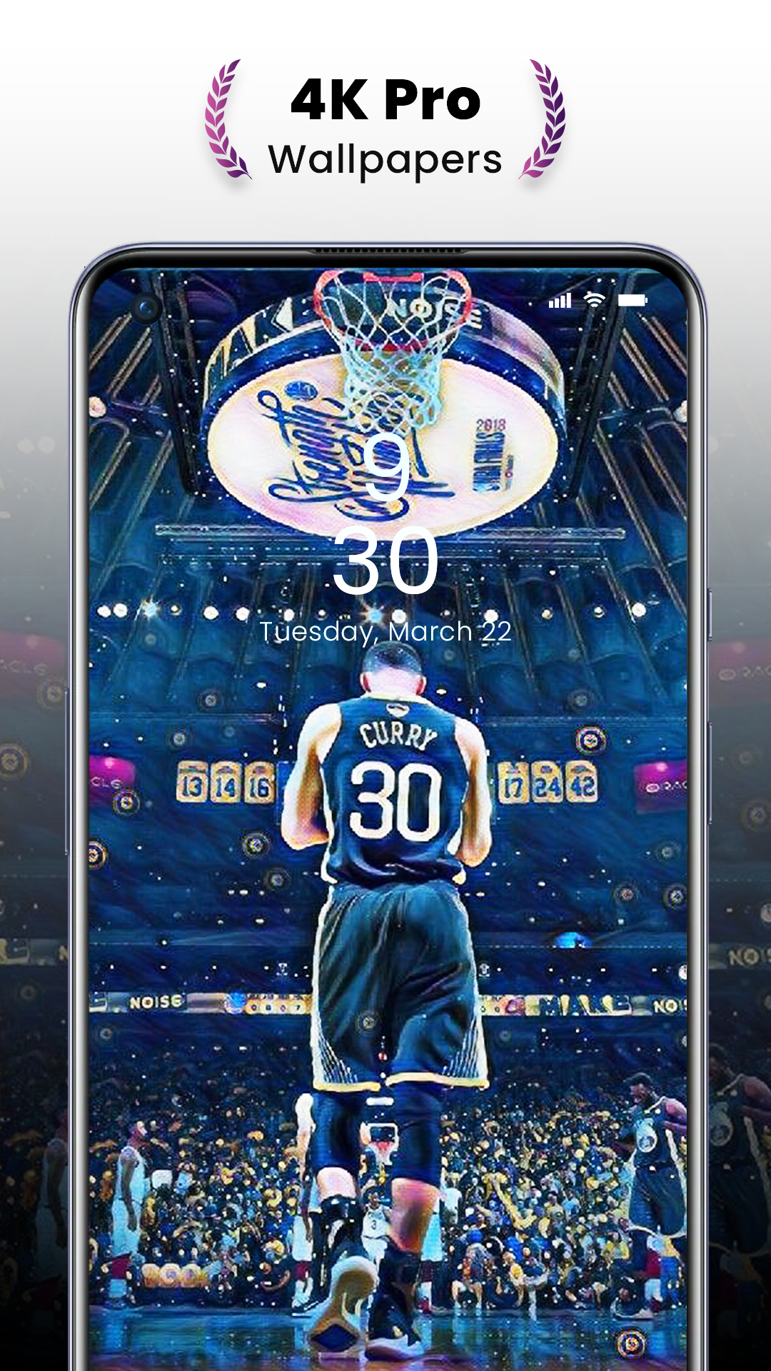 اسکرین شات 3 برنامه NBA Wallpapers 2022 Basketball