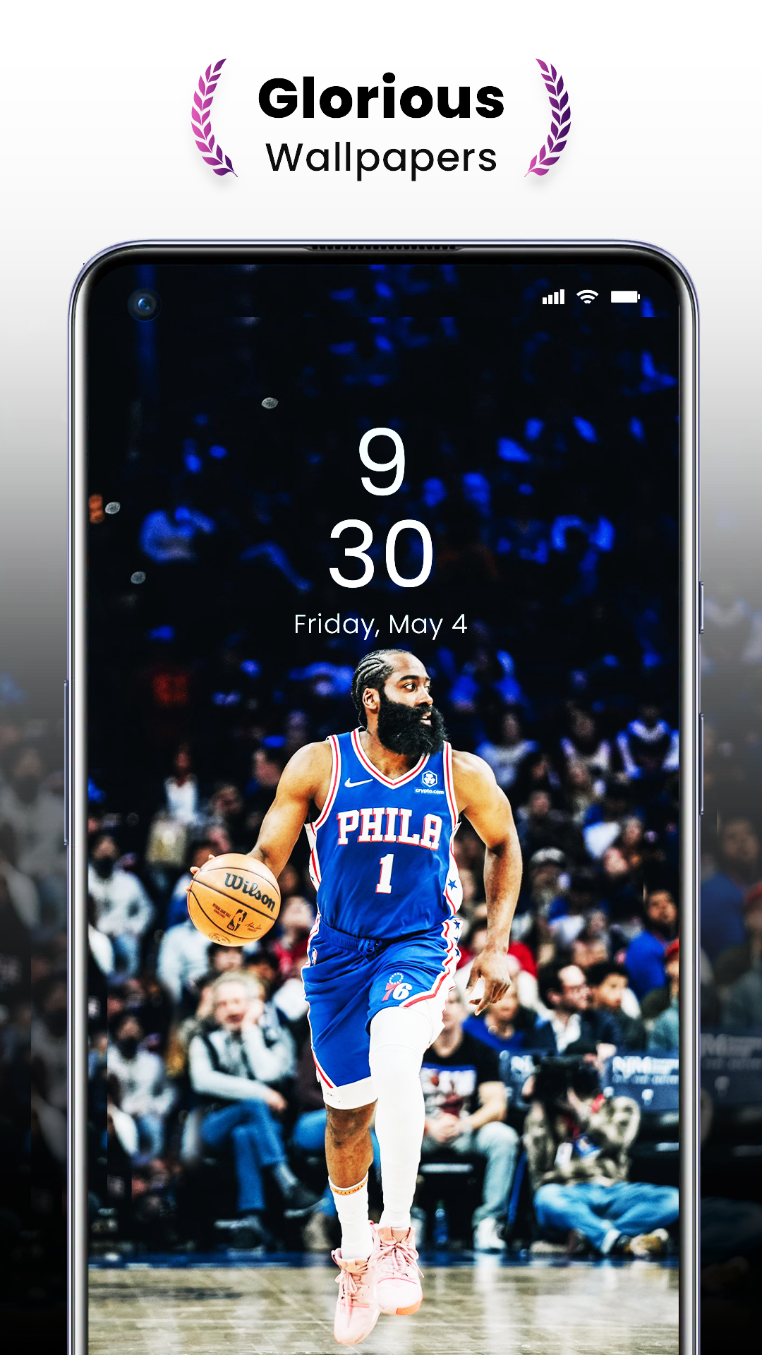 اسکرین شات 6 برنامه NBA Wallpapers 2022 Basketball