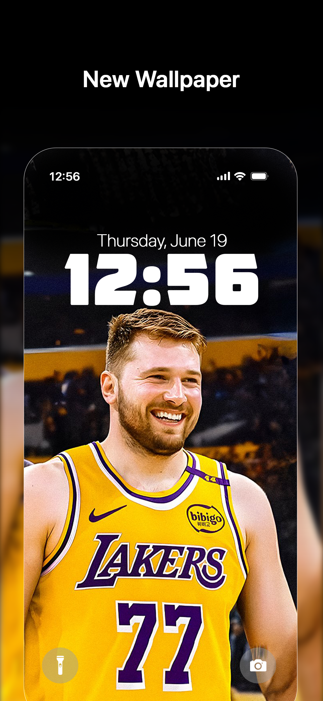 اسکرین شات 2 برنامه NBA Wallpaper 2025 HD