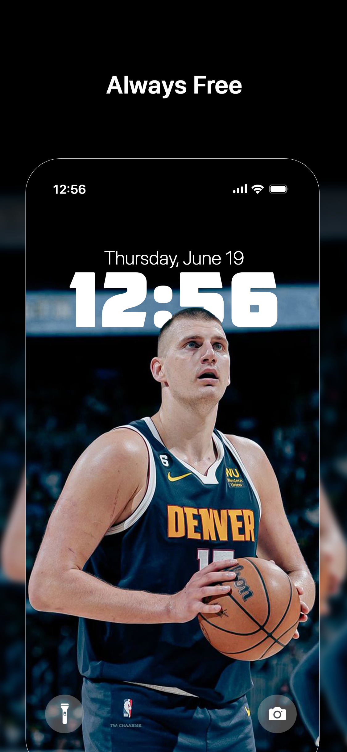 اسکرین شات 8 برنامه NBA Wallpaper 2025 HD