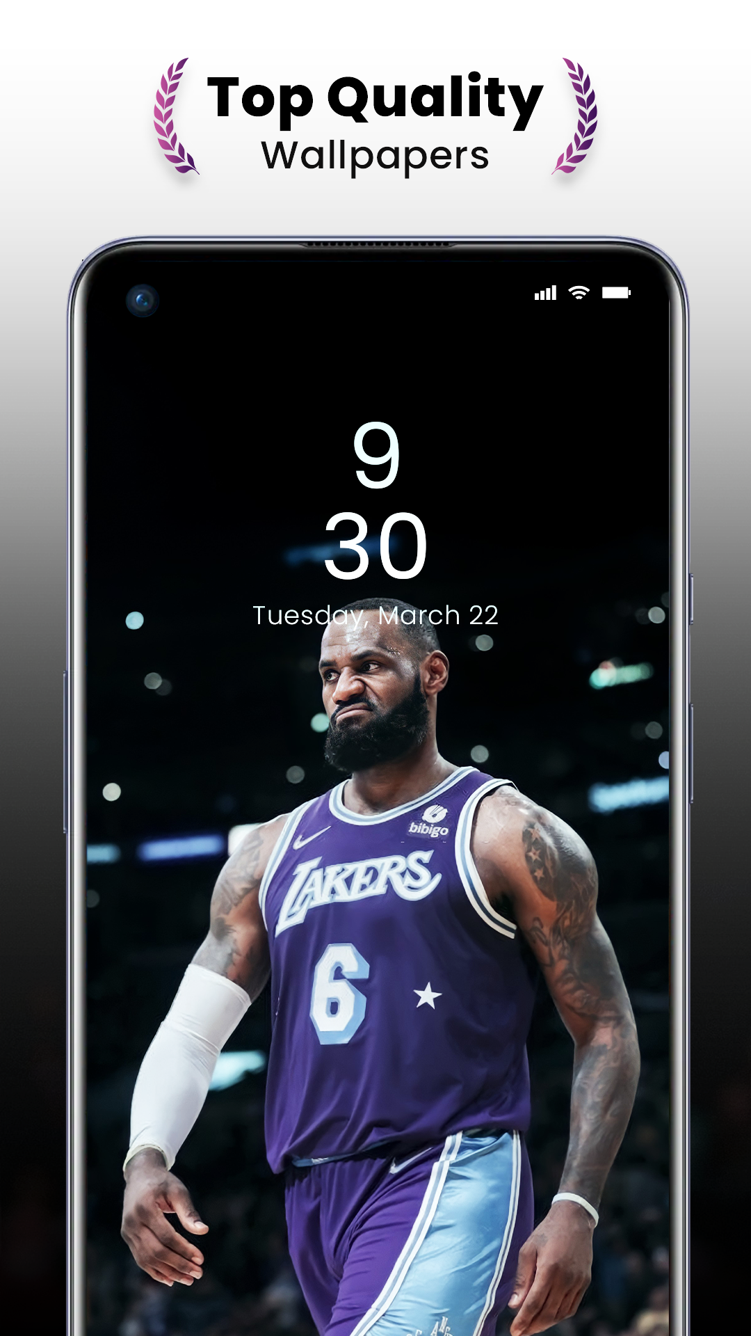 اسکرین شات 4 برنامه NBA Wallpapers 2022 Basketball