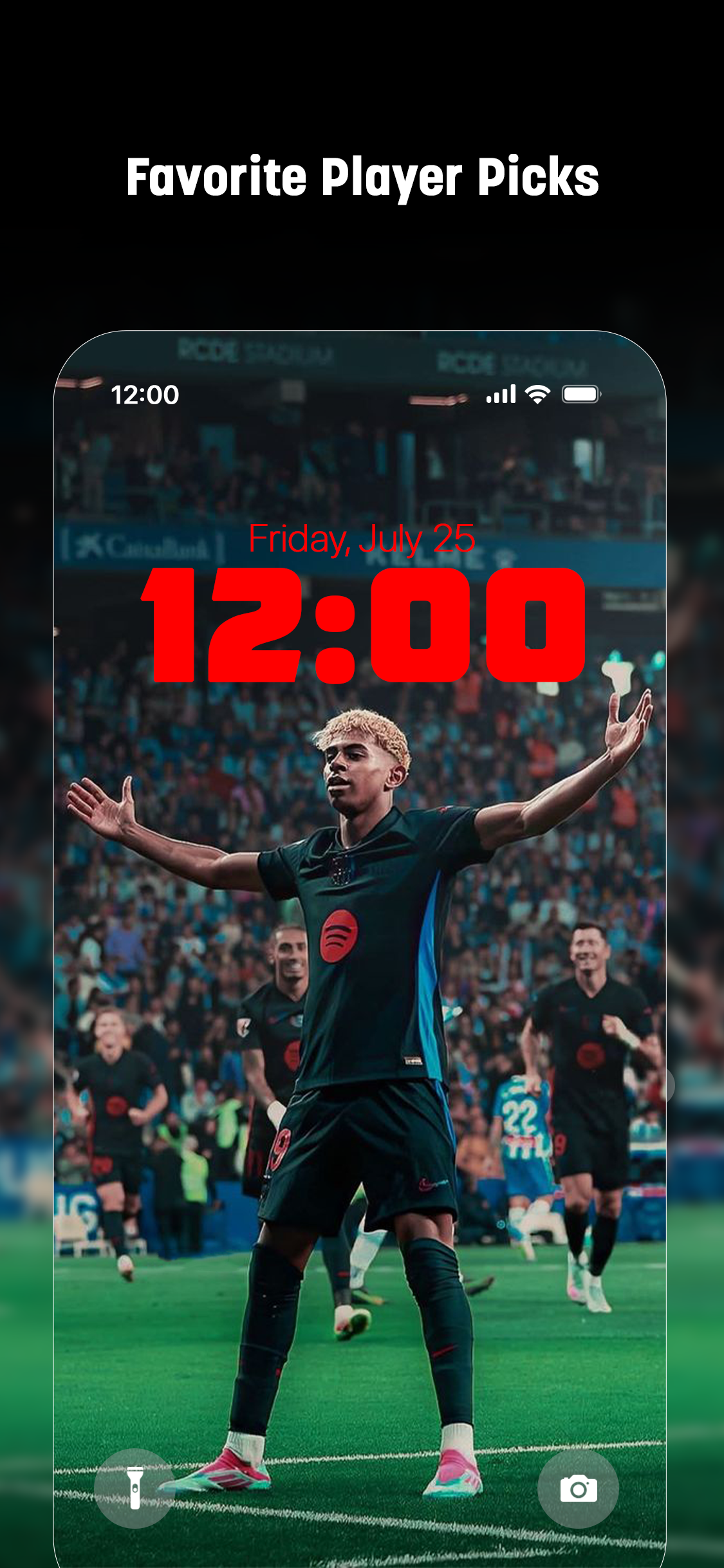اسکرین شات 3 برنامه Soccer Football Wallpapers 4K