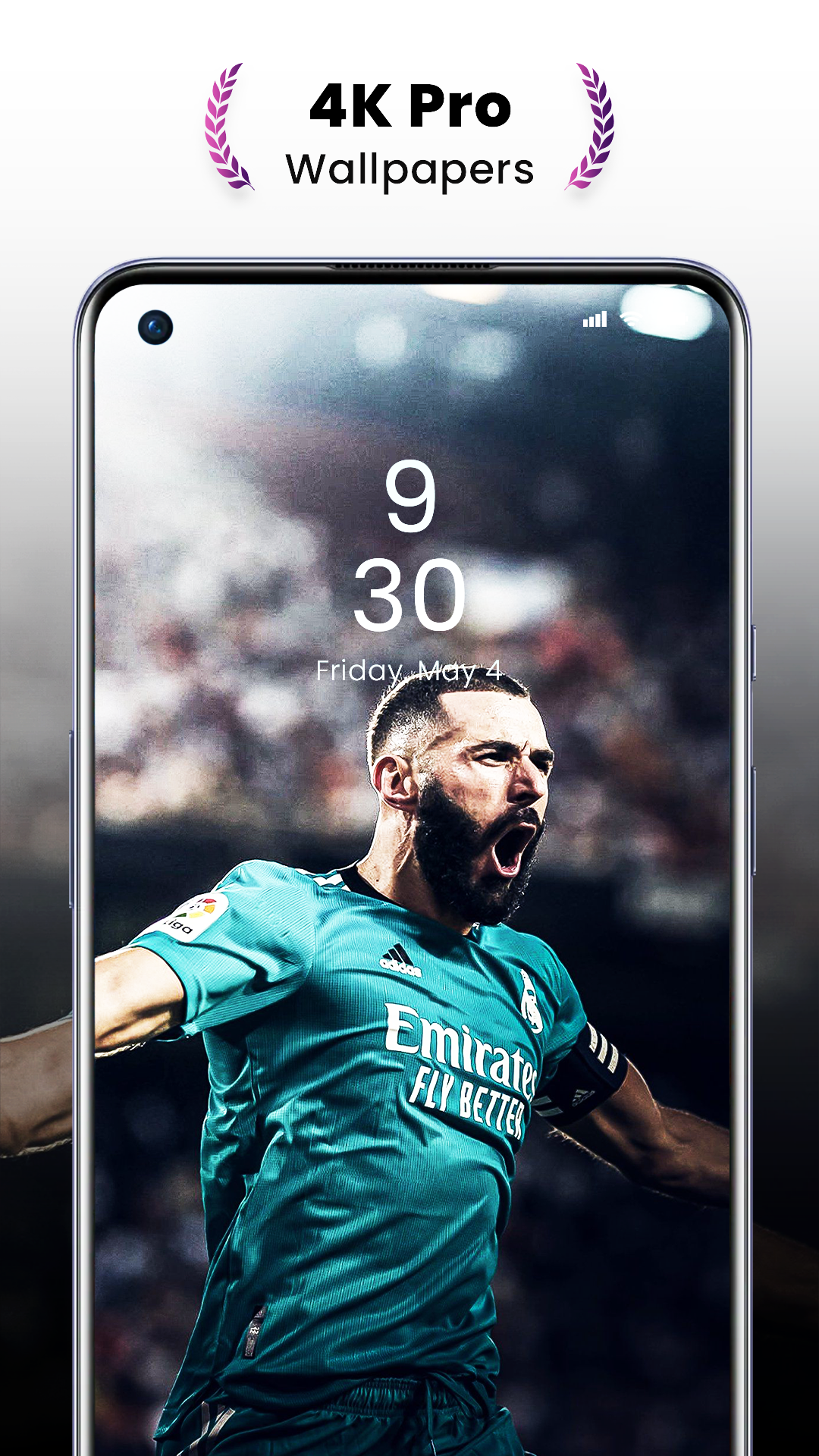اسکرین شات 8 برنامه Football Wallpaper HD 4K