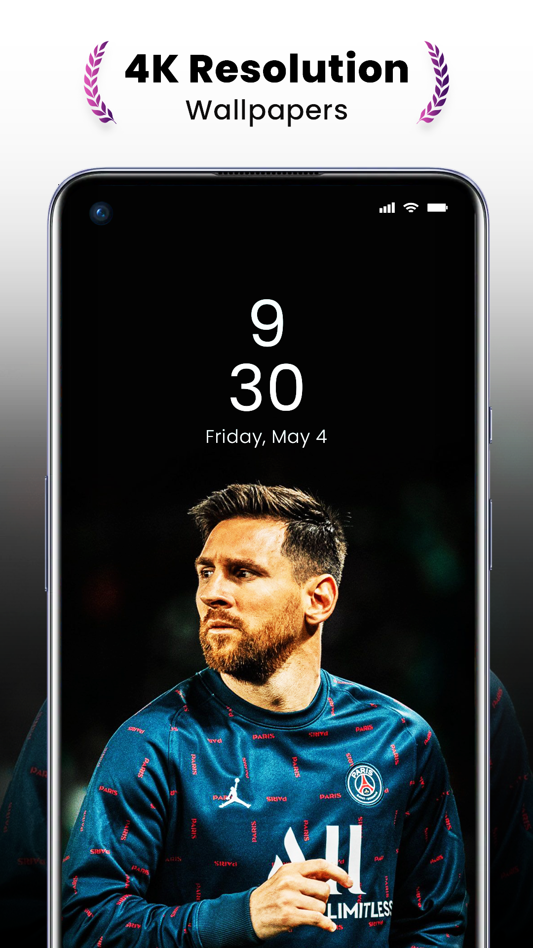 اسکرین شات 2 برنامه Football Wallpaper HD 4K