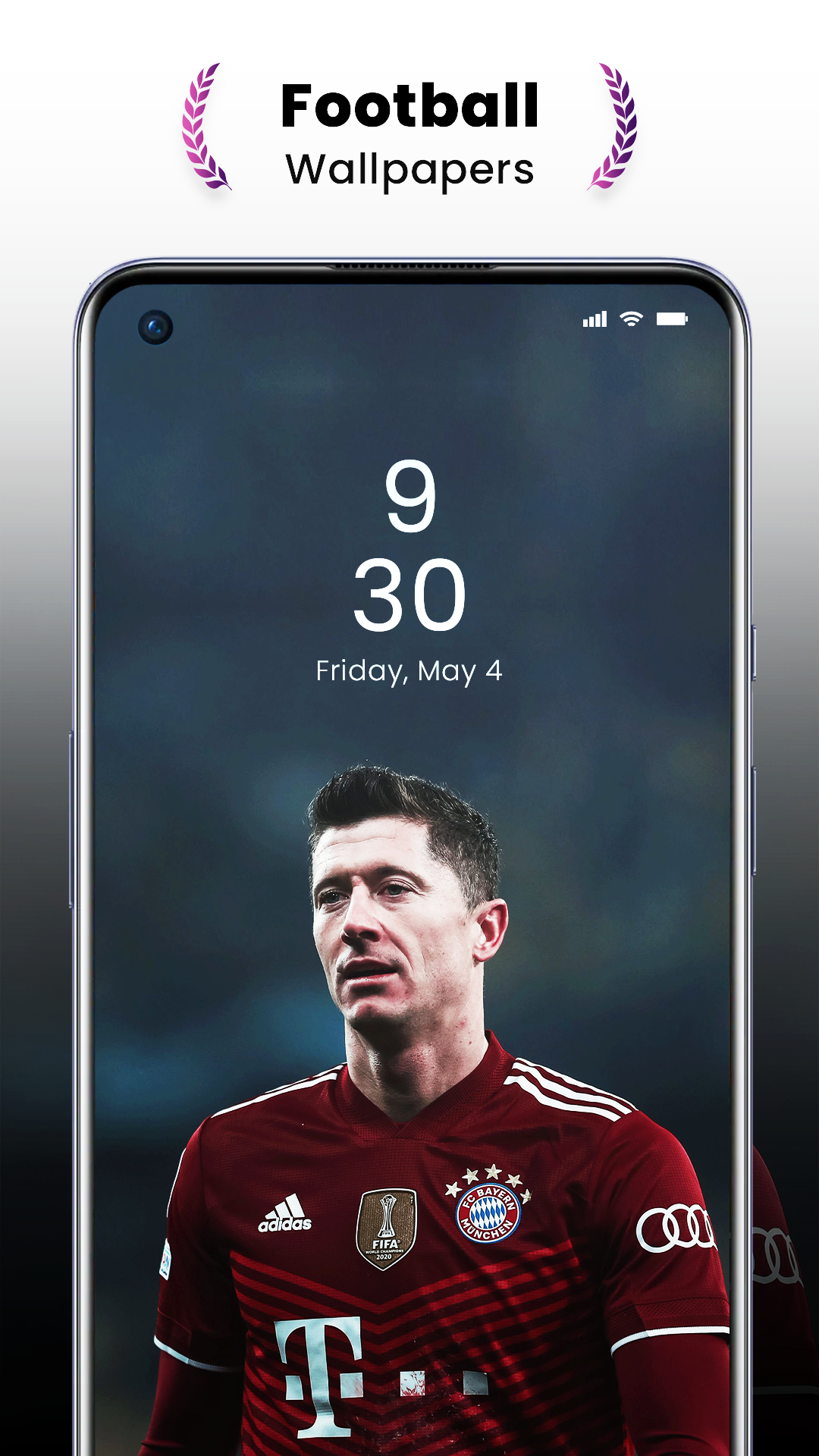 اسکرین شات 1 برنامه Football Wallpaper HD 4K