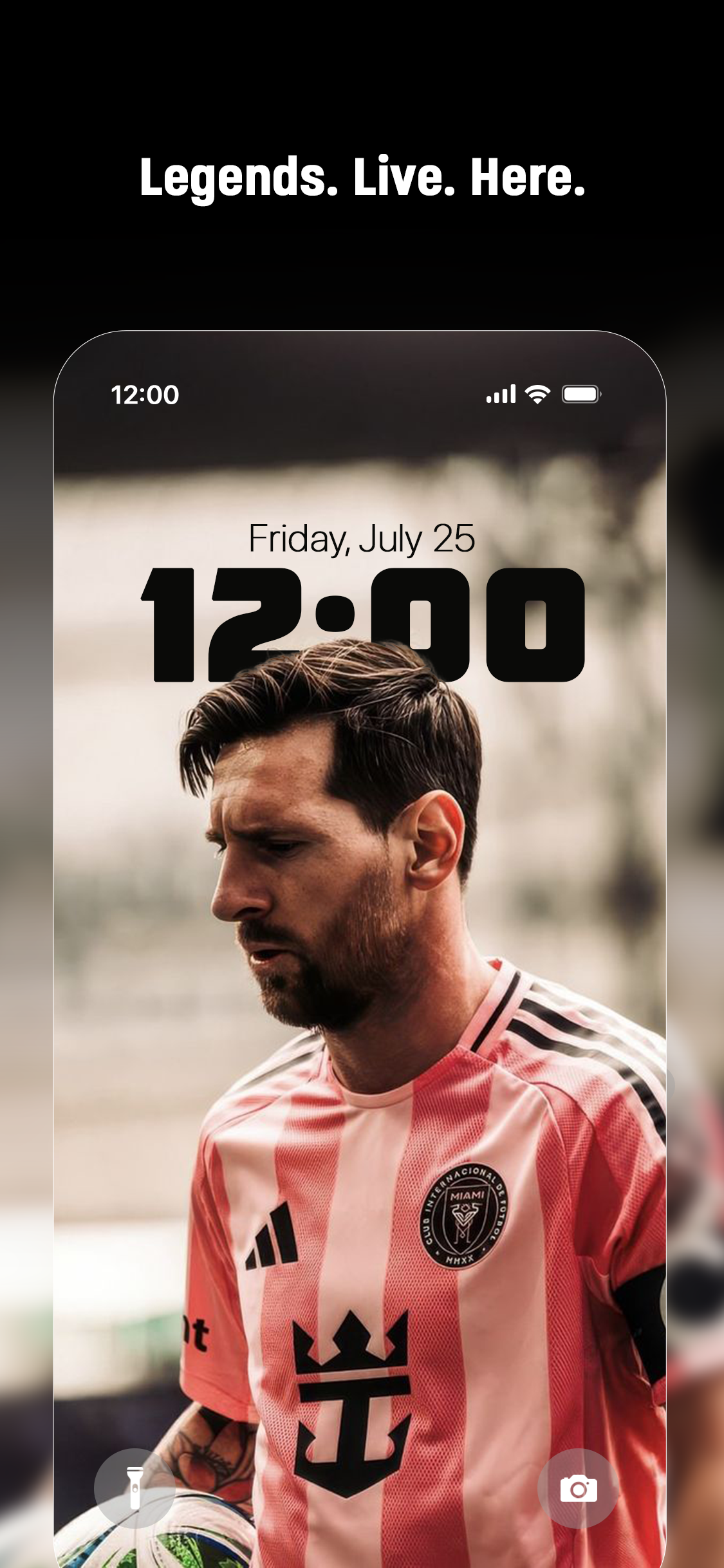 اسکرین شات 5 برنامه Soccer Football Wallpapers 4K