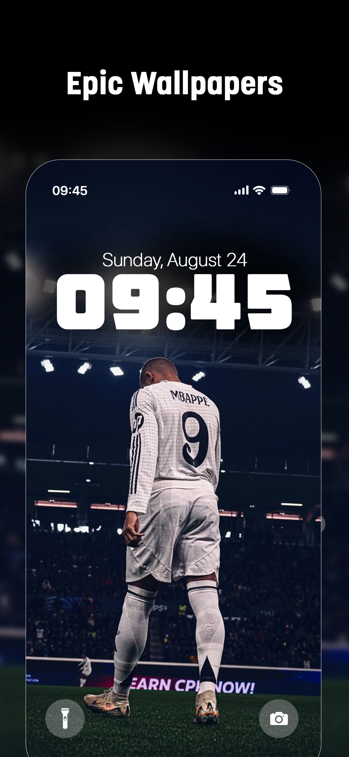 اسکرین شات 7 برنامه Soccer Kylian Mbappé Wallpaper