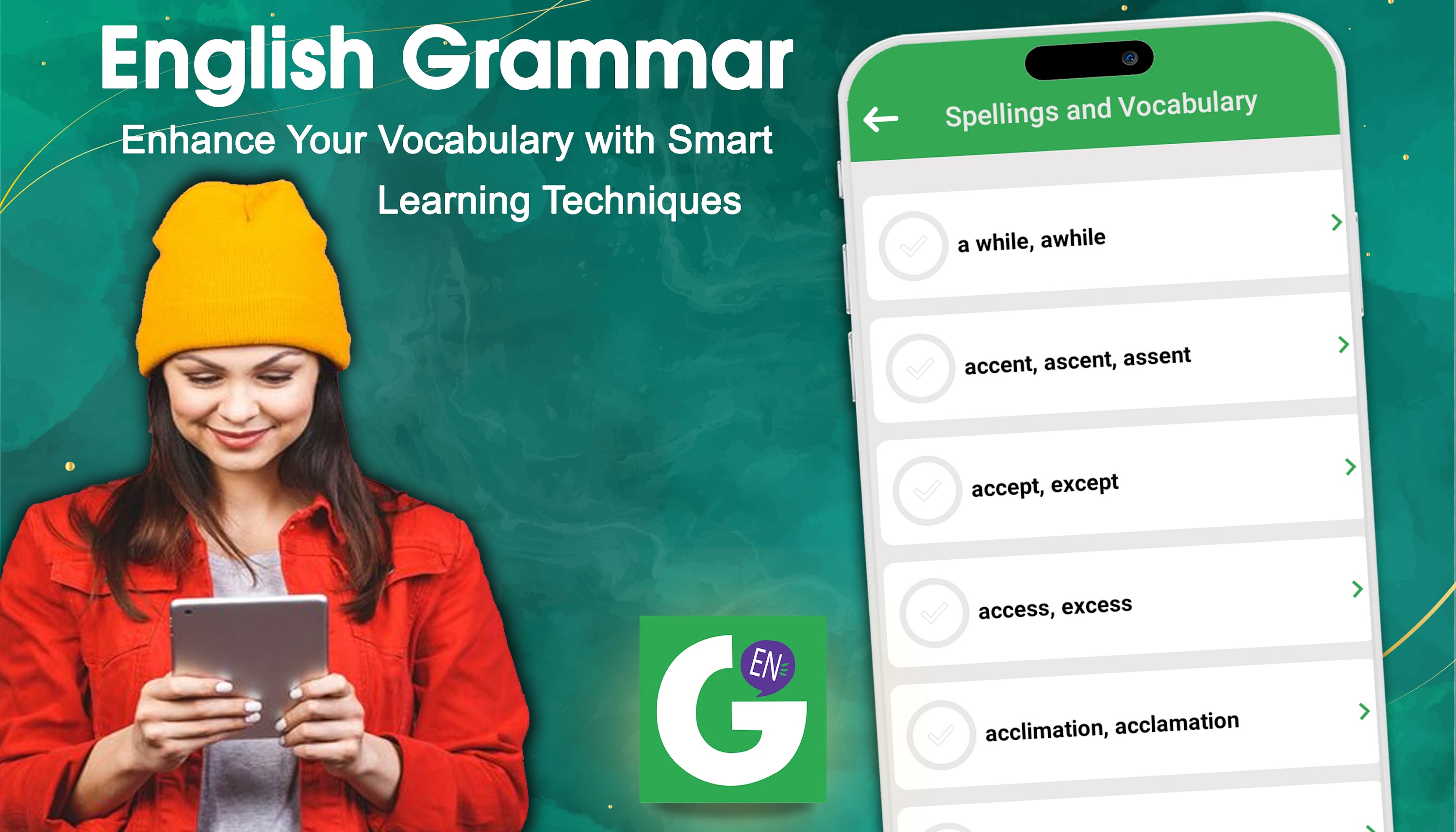 اسکرین شات 3 برنامه English Grammar & Punctuation