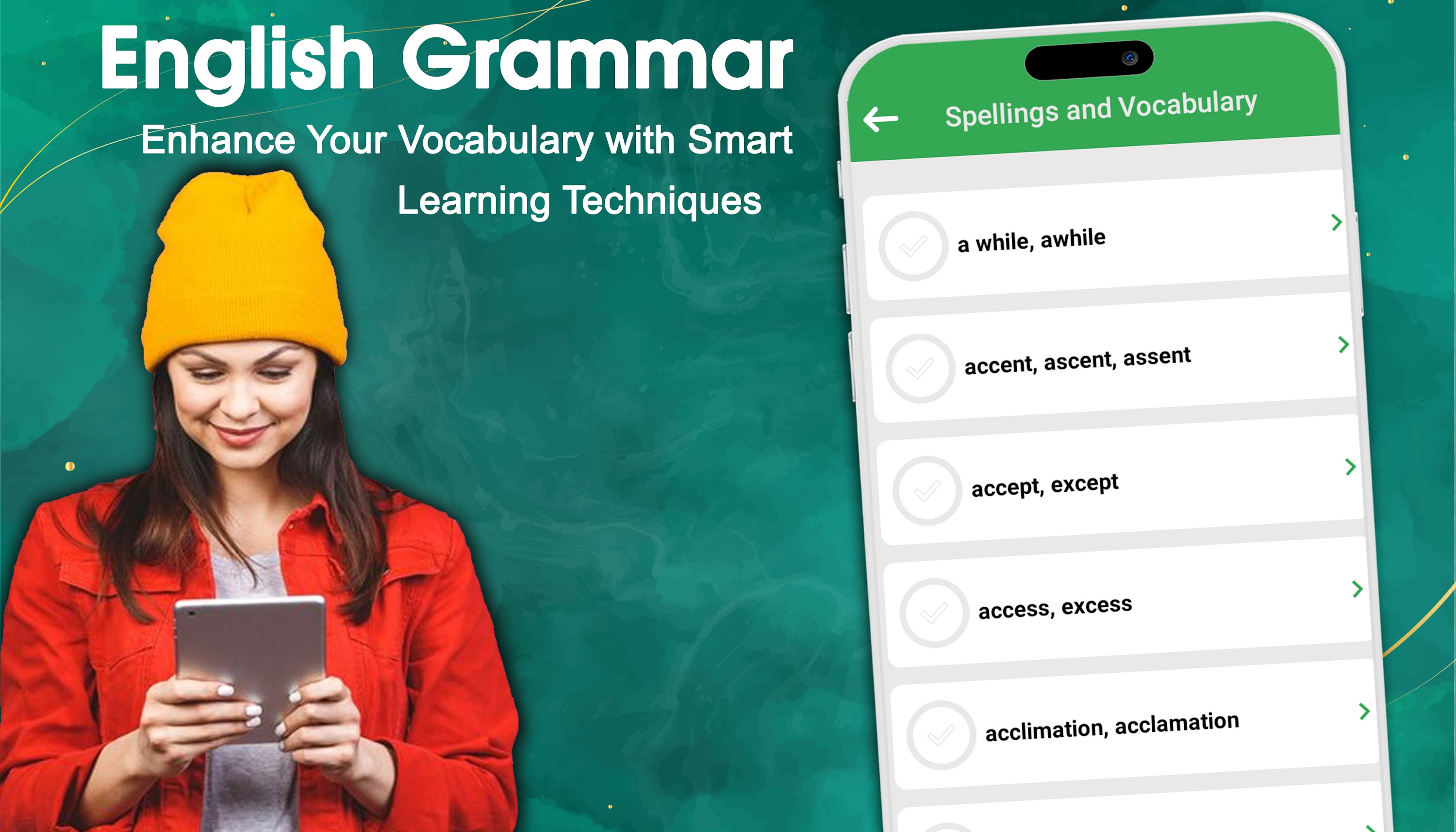 اسکرین شات 3 برنامه English Grammar & Punctuation