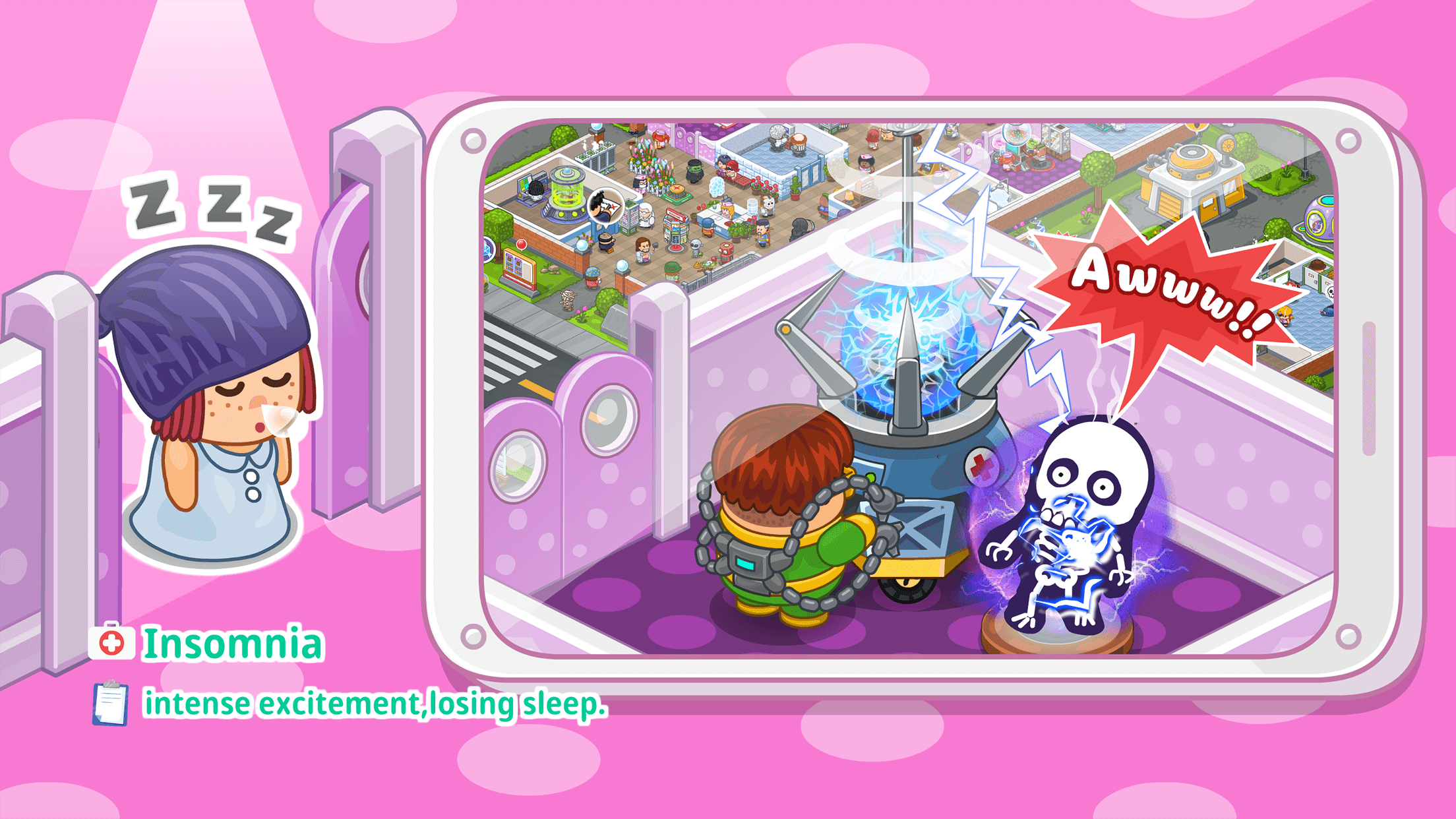 اسکرین شات 1 بازی Fun Hospital - Tycoon is back