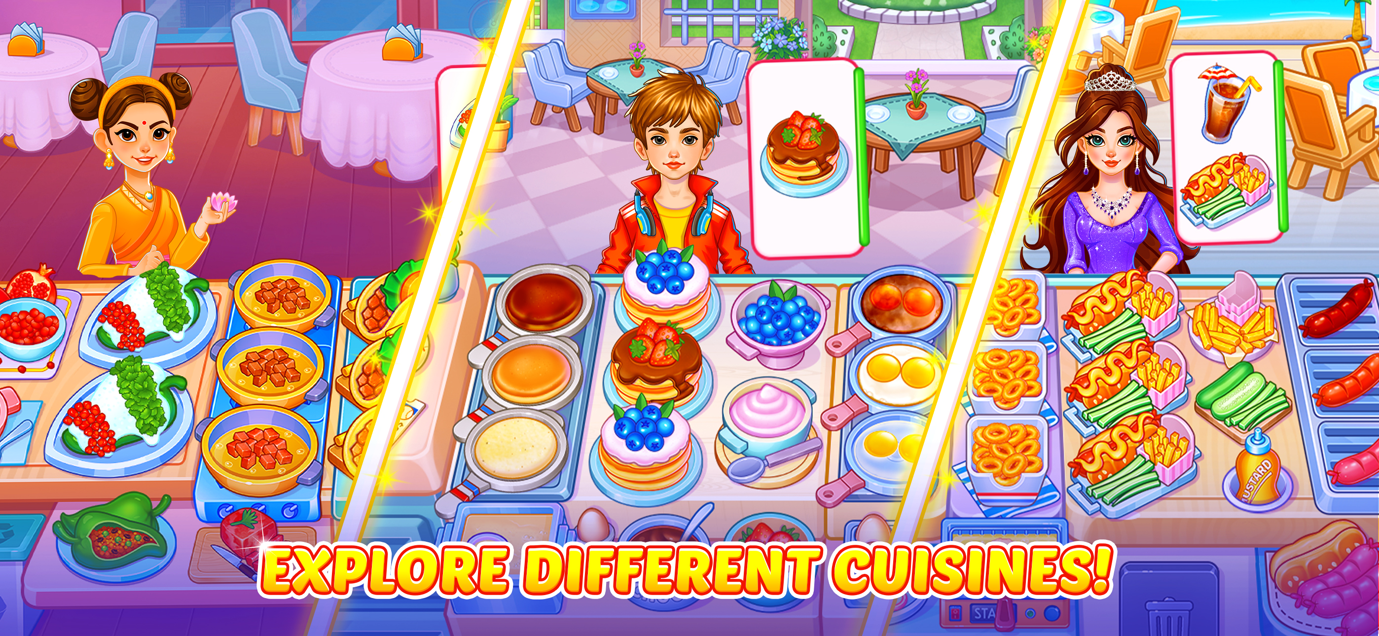 اسکرین شات 4 بازی Cooking Carnival - Chef Game