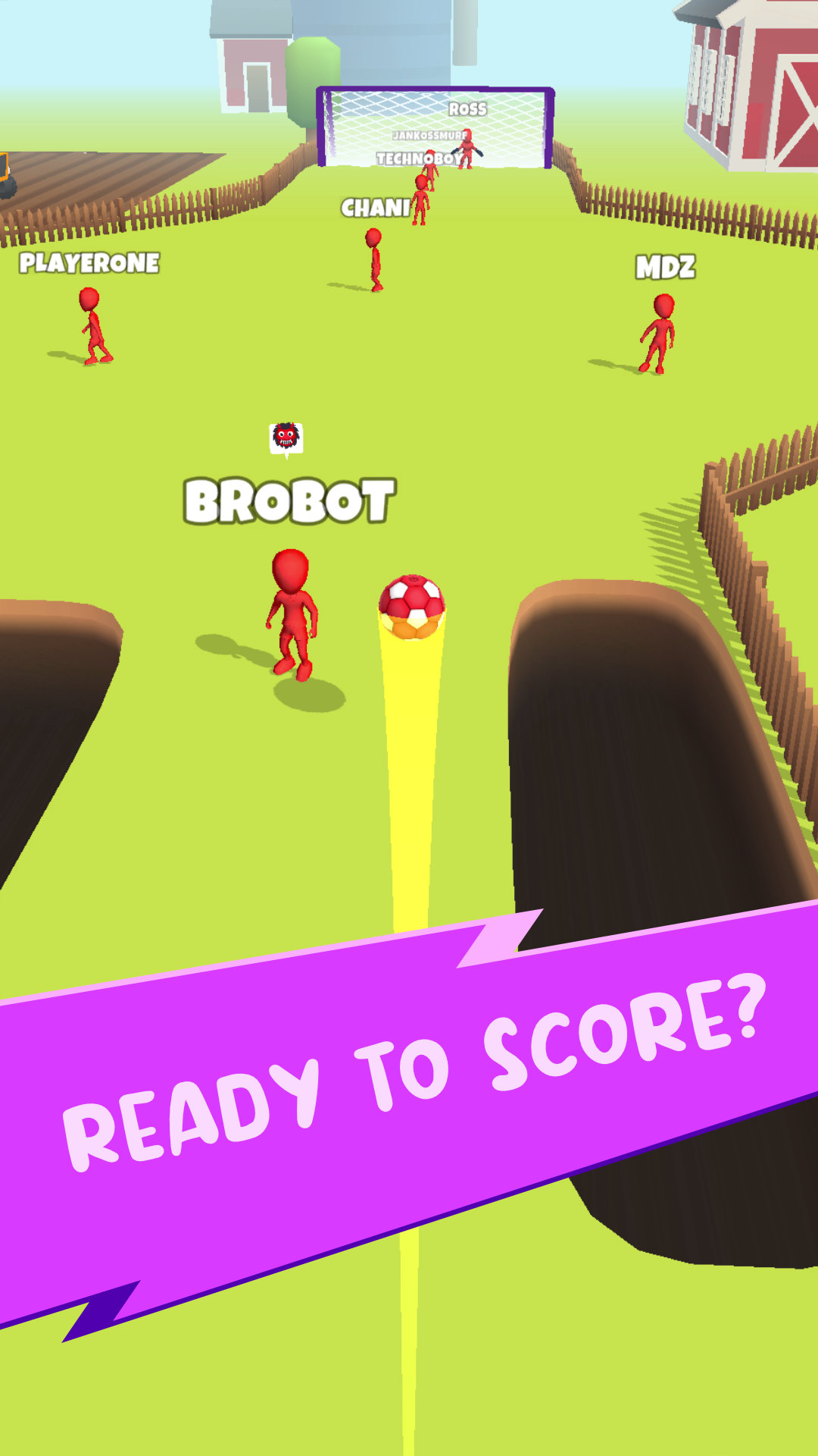 اسکرین شات 1 بازی Crazy Kick! Fun Football game