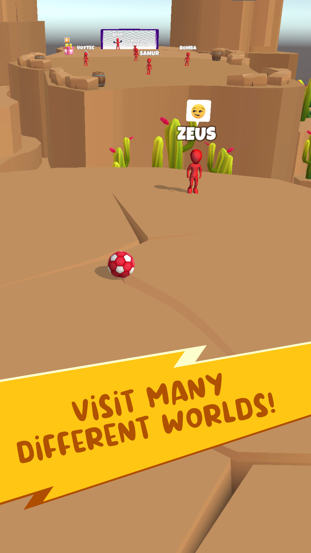 اسکرین شات 3 بازی Crazy Kick! Fun Football game