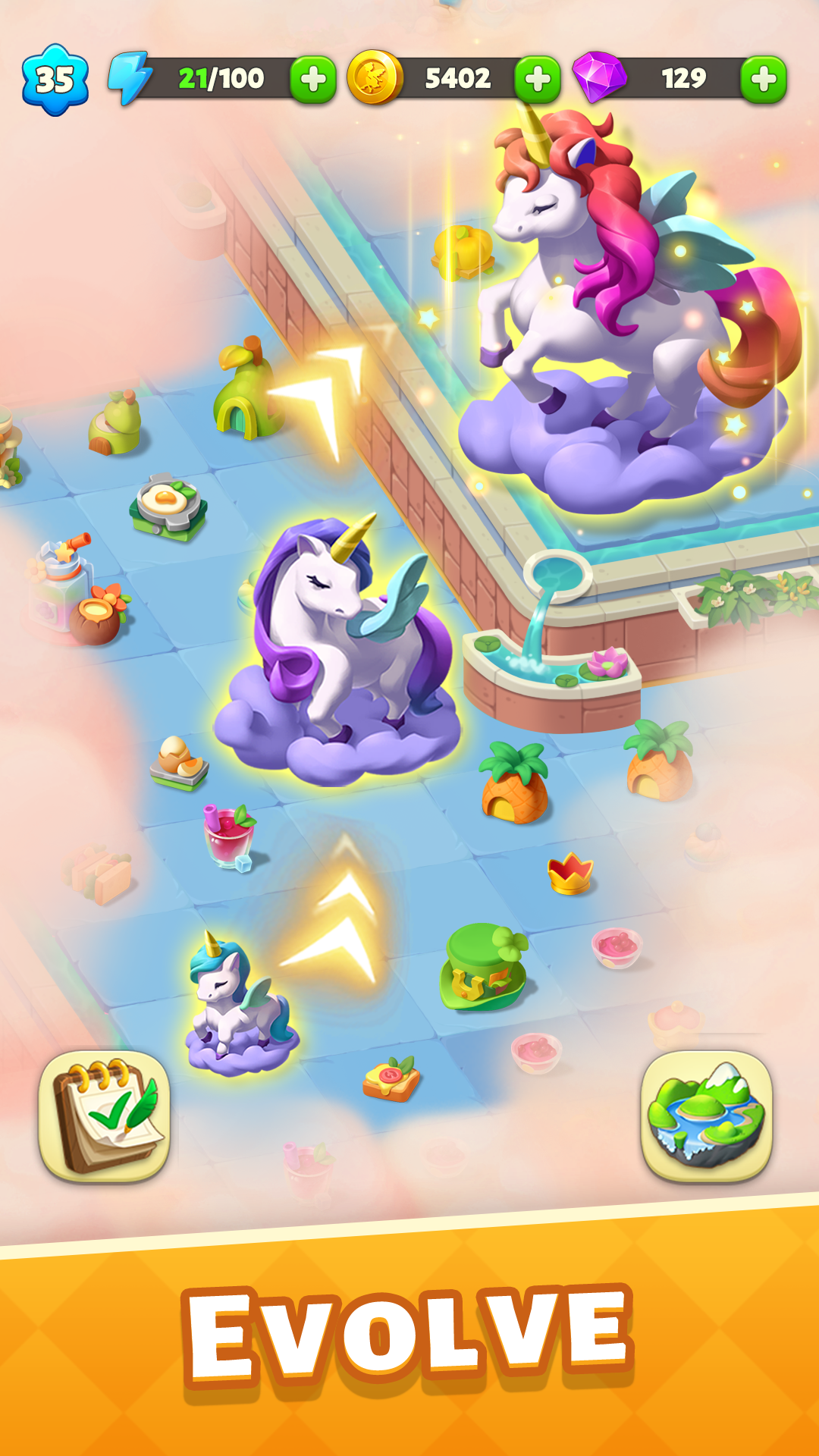 اسکرین شات 6 بازی Panthia®: Magic & Merge Game