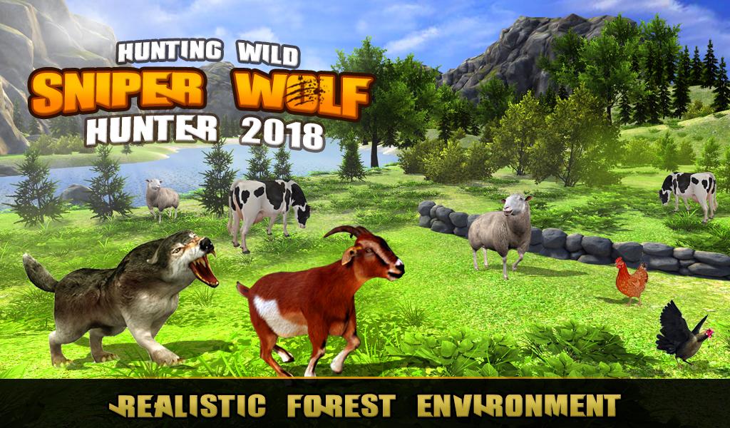 اسکرین شات 3 بازی Hunting Wild Wolf Sniper 3D