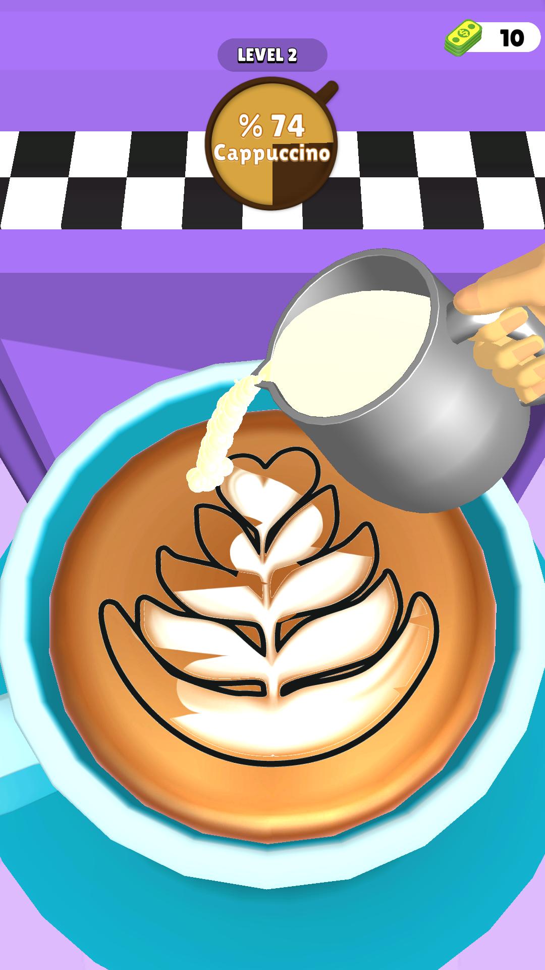 اسکرین شات 6 بازی Coffee Art Run