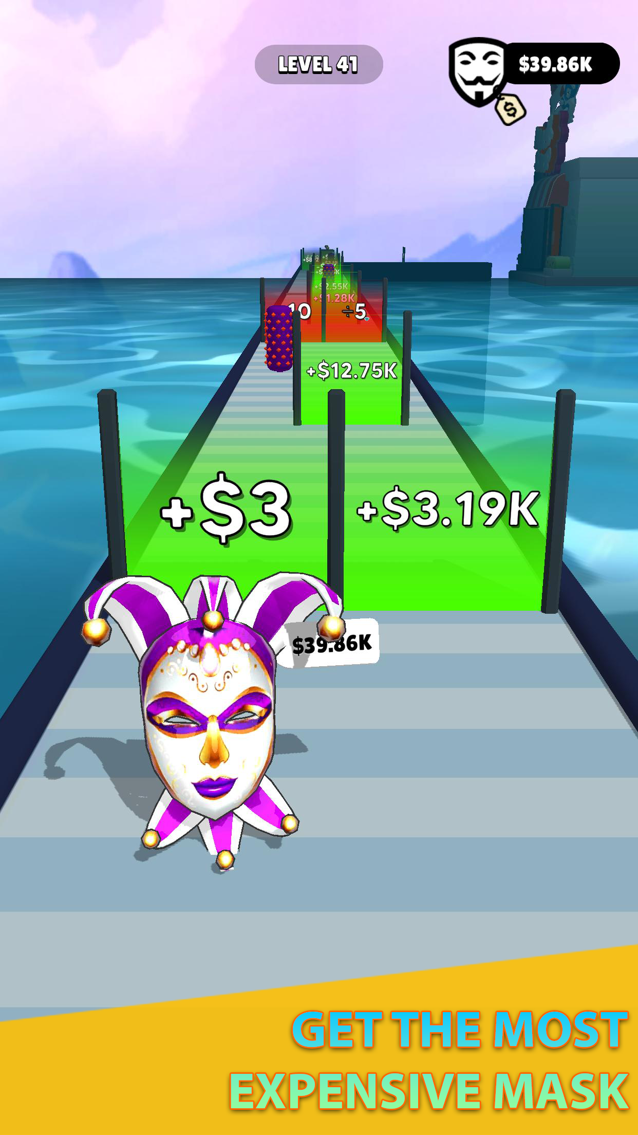 اسکرین شات 6 بازی Mask Evolution: 3D Run Game
