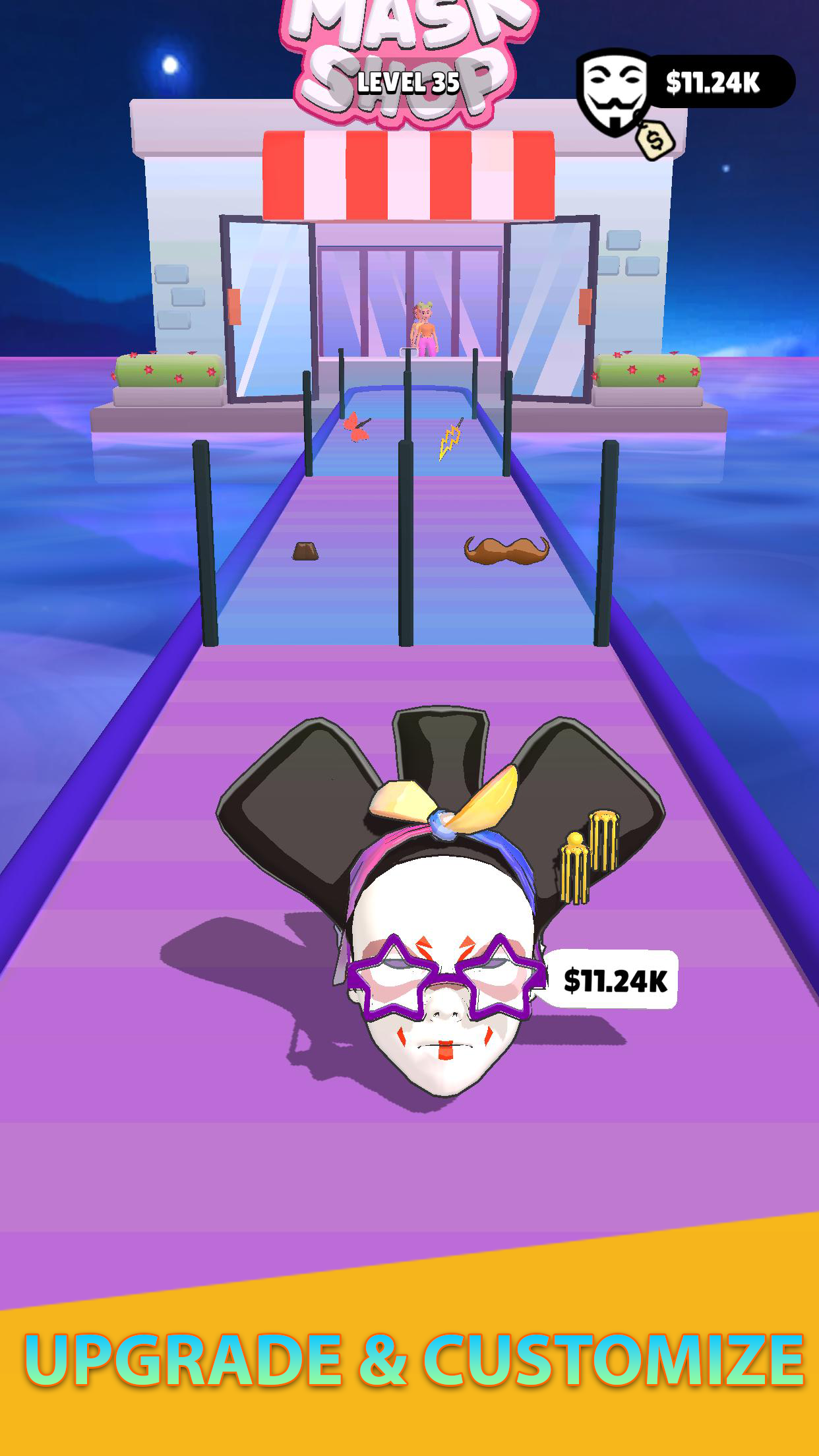 اسکرین شات 5 بازی Mask Evolution: 3D Run Game