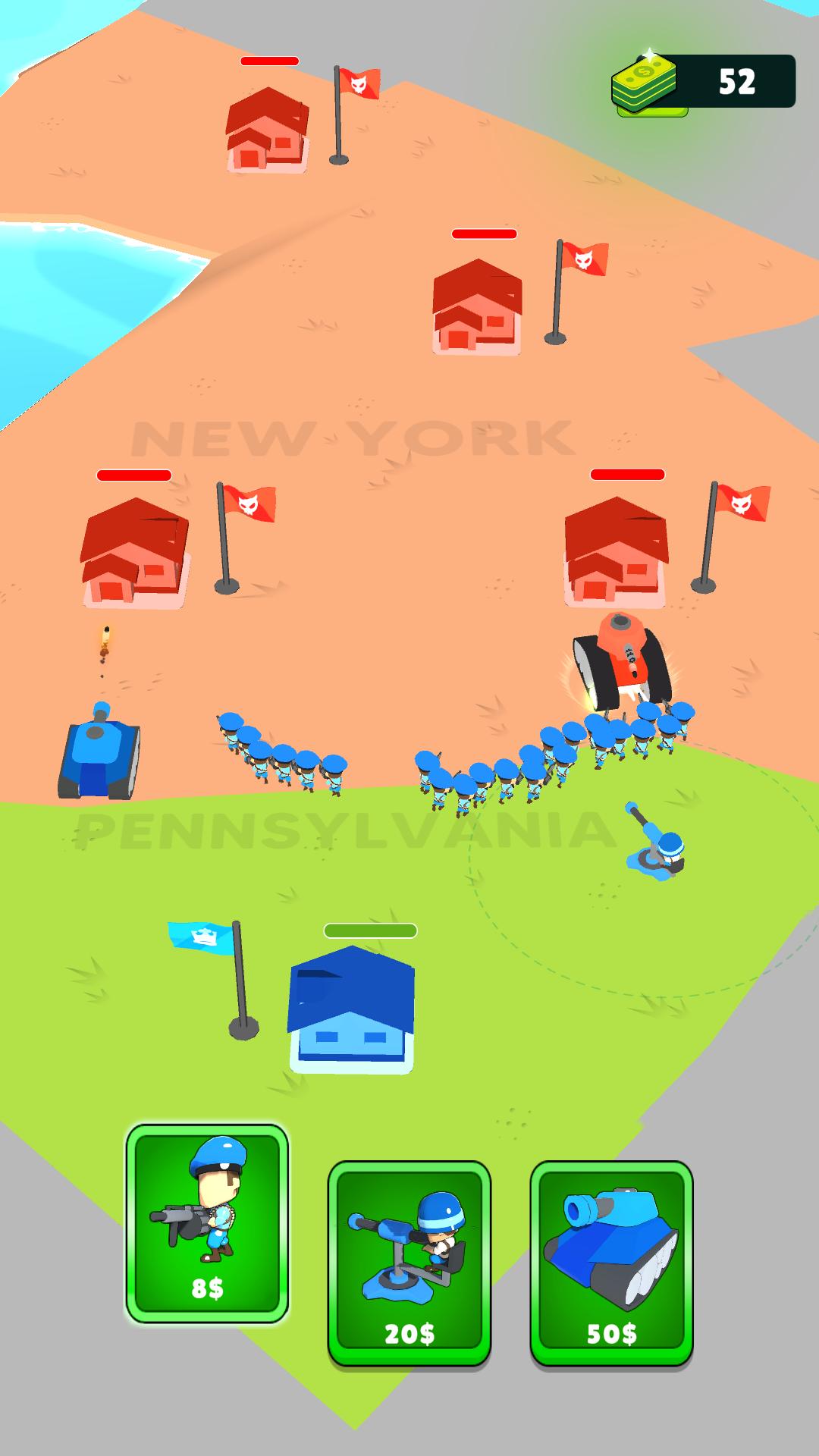 اسکرین شات 5 بازی Draw Army: 3D Battle Simulator