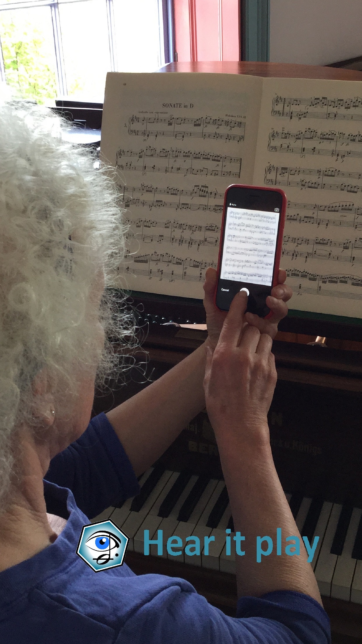 اسکرین شات 1 برنامه PlayScore2 needs hi-end camera