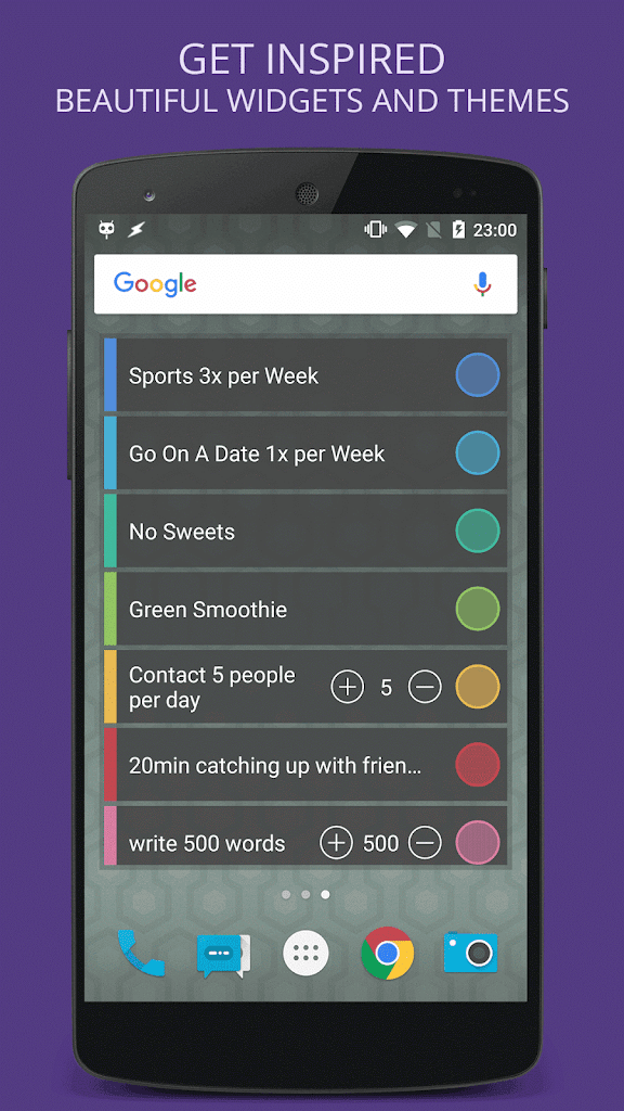 اسکرین شات 8 برنامه Habit Tracker