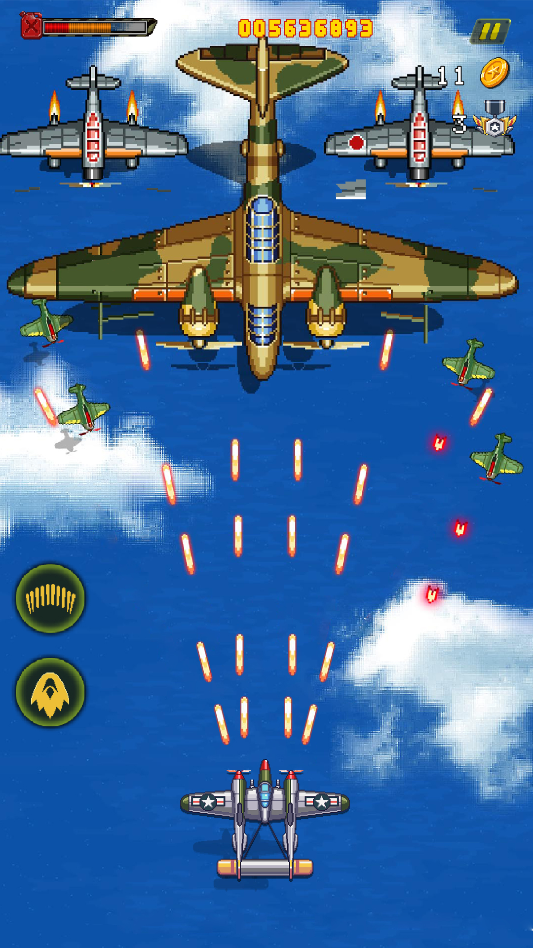اسکرین شات 4 بازی 1945 Air Force: Airplane Games