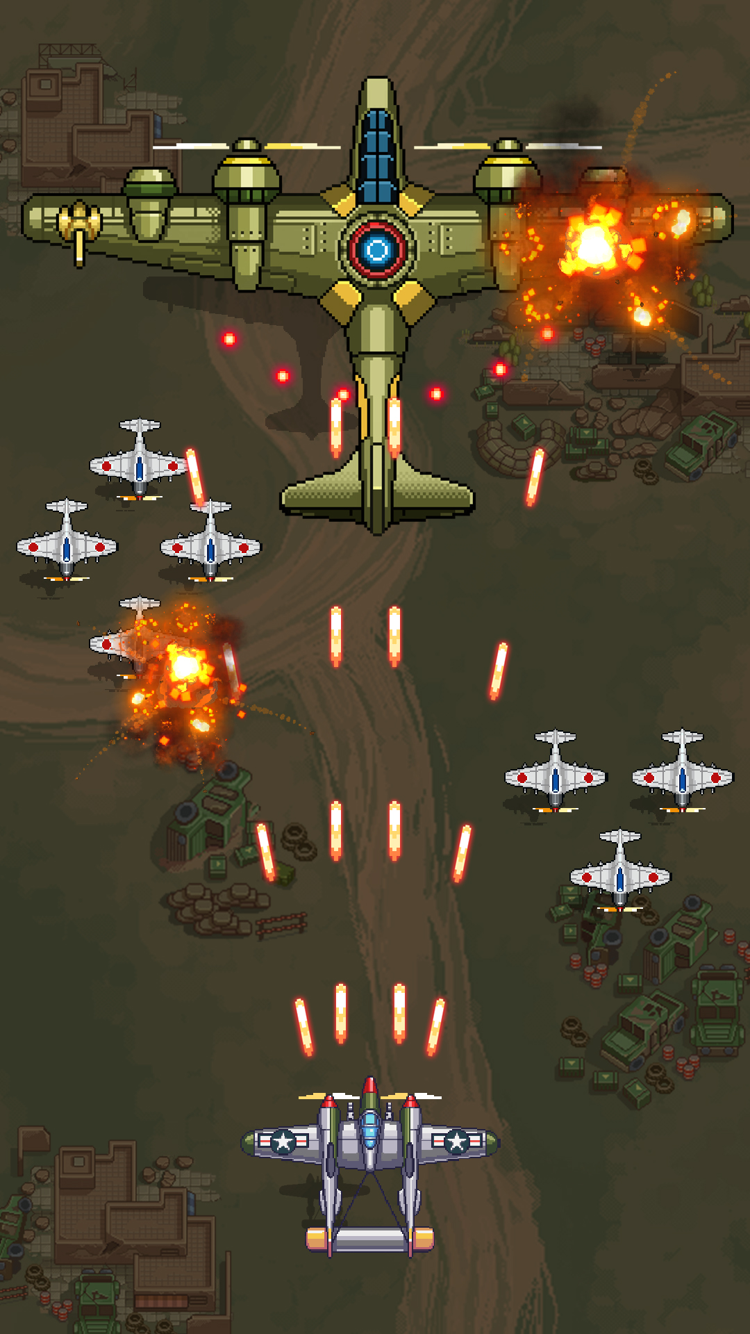 اسکرین شات 5 بازی 1945 Air Force: Airplane Games