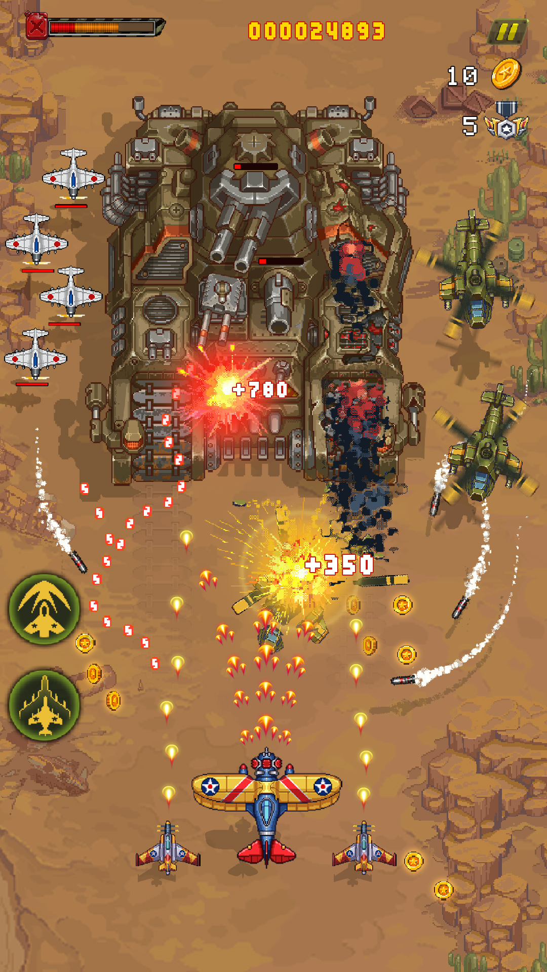 اسکرین شات 3 بازی 1945 Air Force: Airplane Games