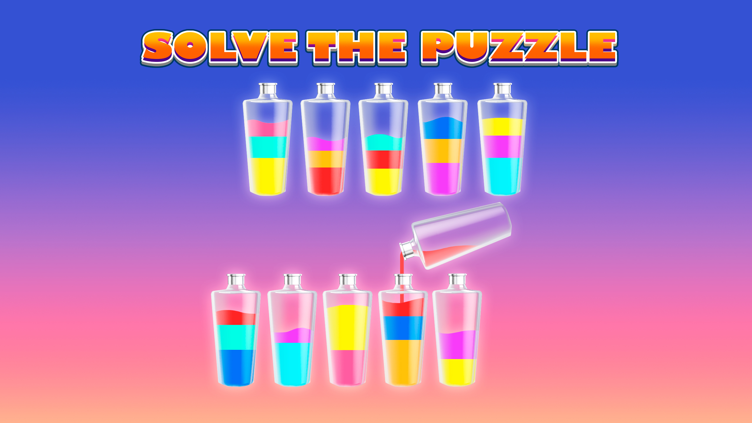 اسکرین شات 7 بازی Color Water Sort Puzzle Games