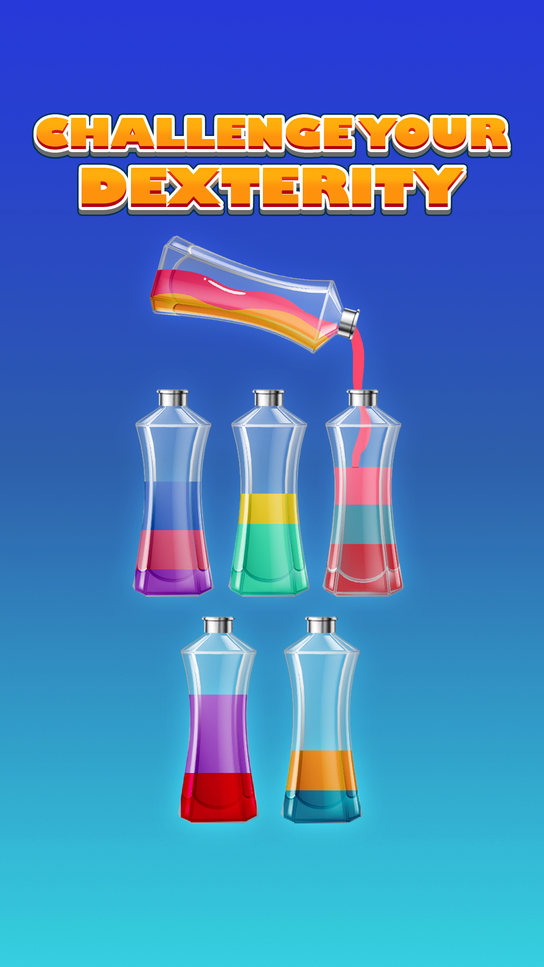 اسکرین شات 3 بازی Color Water Sort Puzzle Games