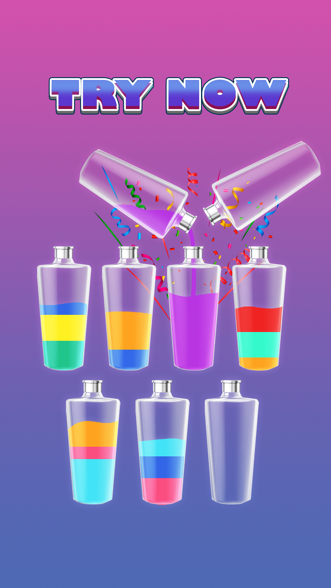 اسکرین شات 2 بازی Color Water Sort Puzzle Games