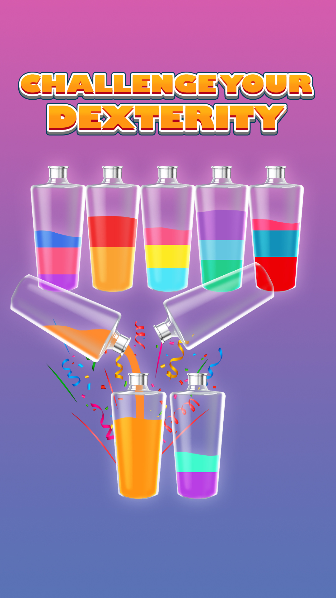 اسکرین شات 1 بازی Color Water Sort Puzzle Games