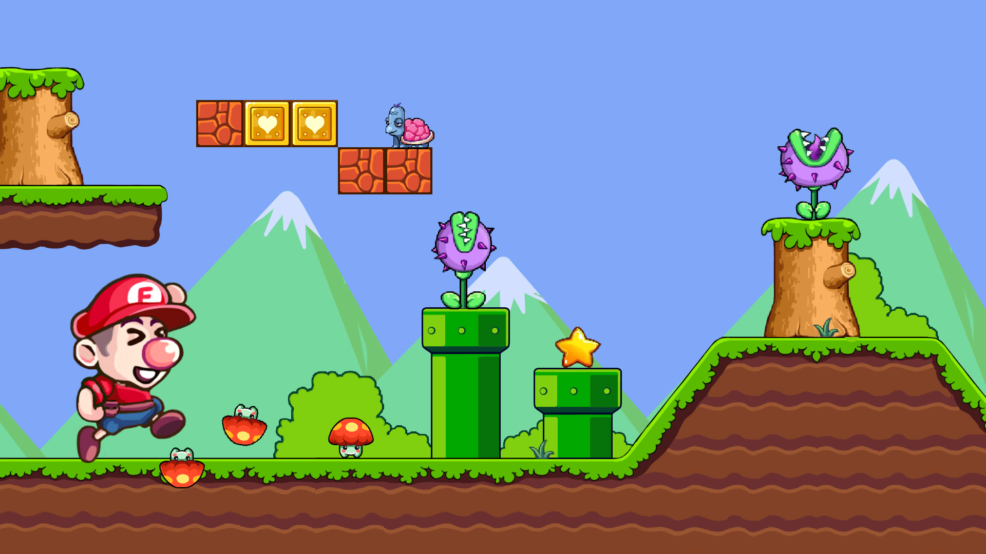 اسکرین شات 4 بازی Bob's World 2 - Running game