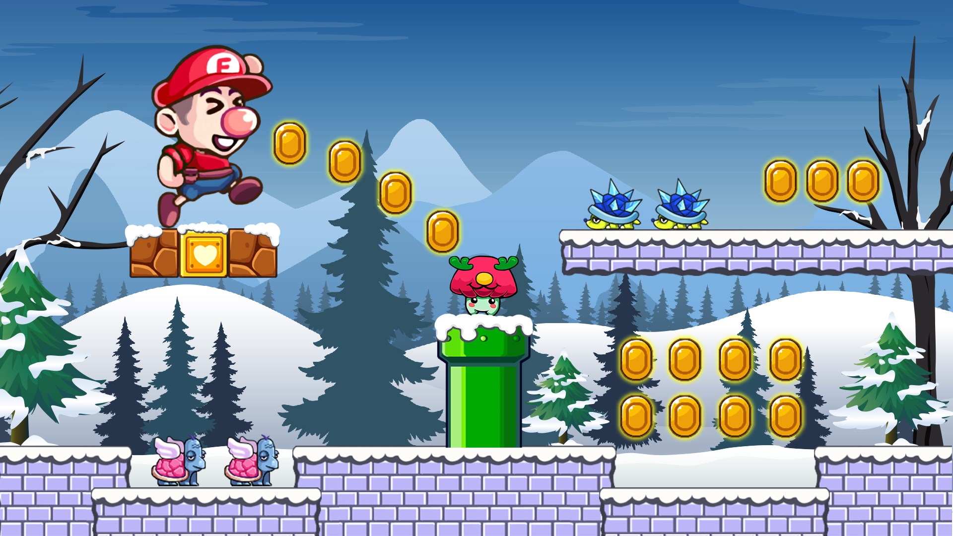 اسکرین شات 2 بازی Bob's World 2 - Running game