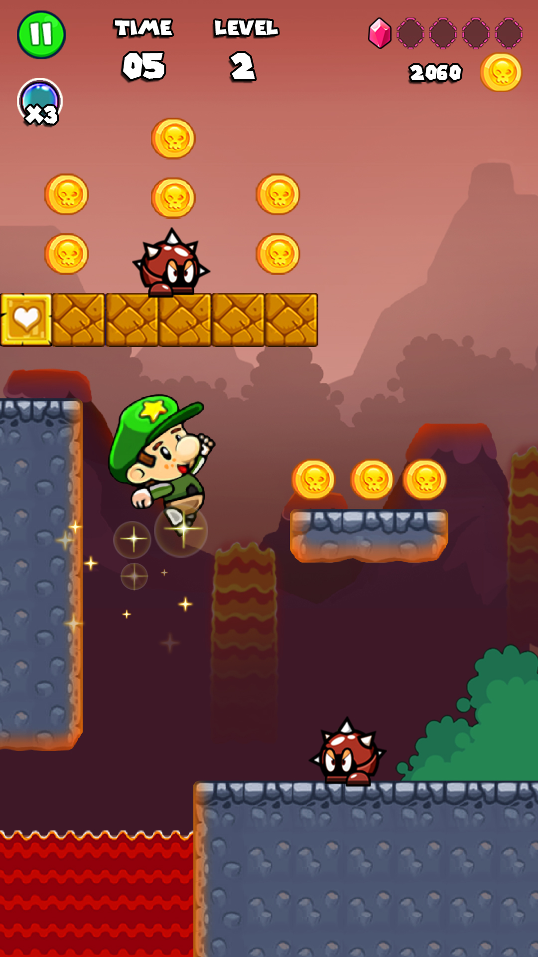 اسکرین شات 4 بازی Bob Run: Adventure run game