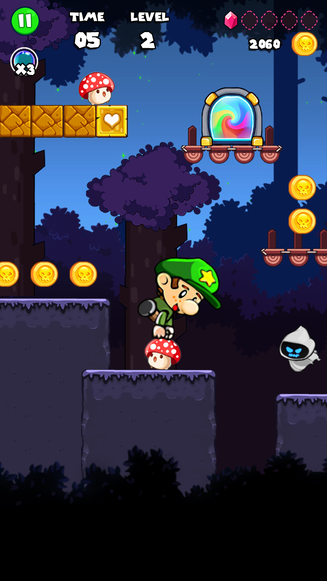 اسکرین شات 6 بازی Bob Run: Adventure run game
