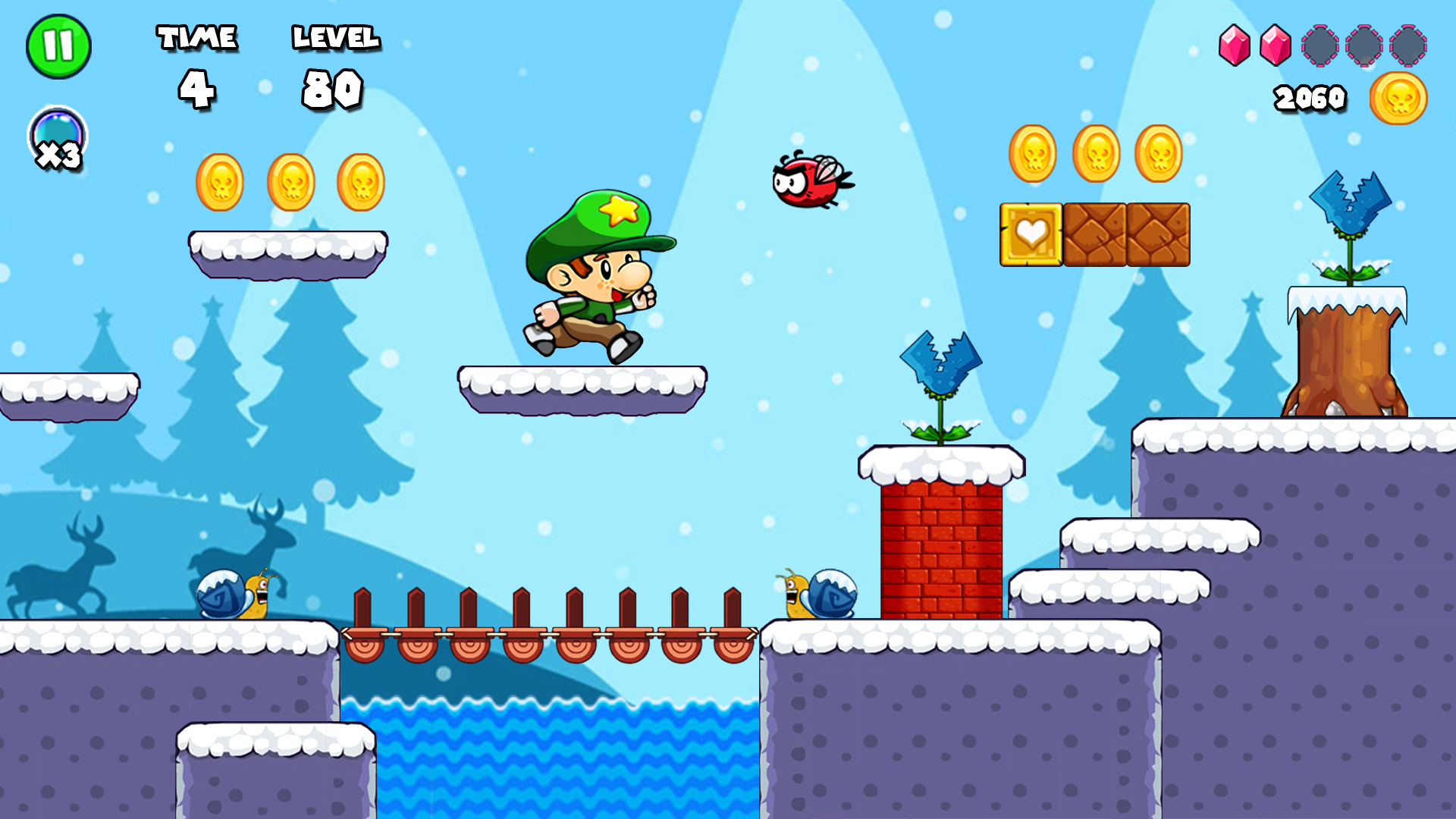 اسکرین شات 3 بازی Bob Run: Adventure run game