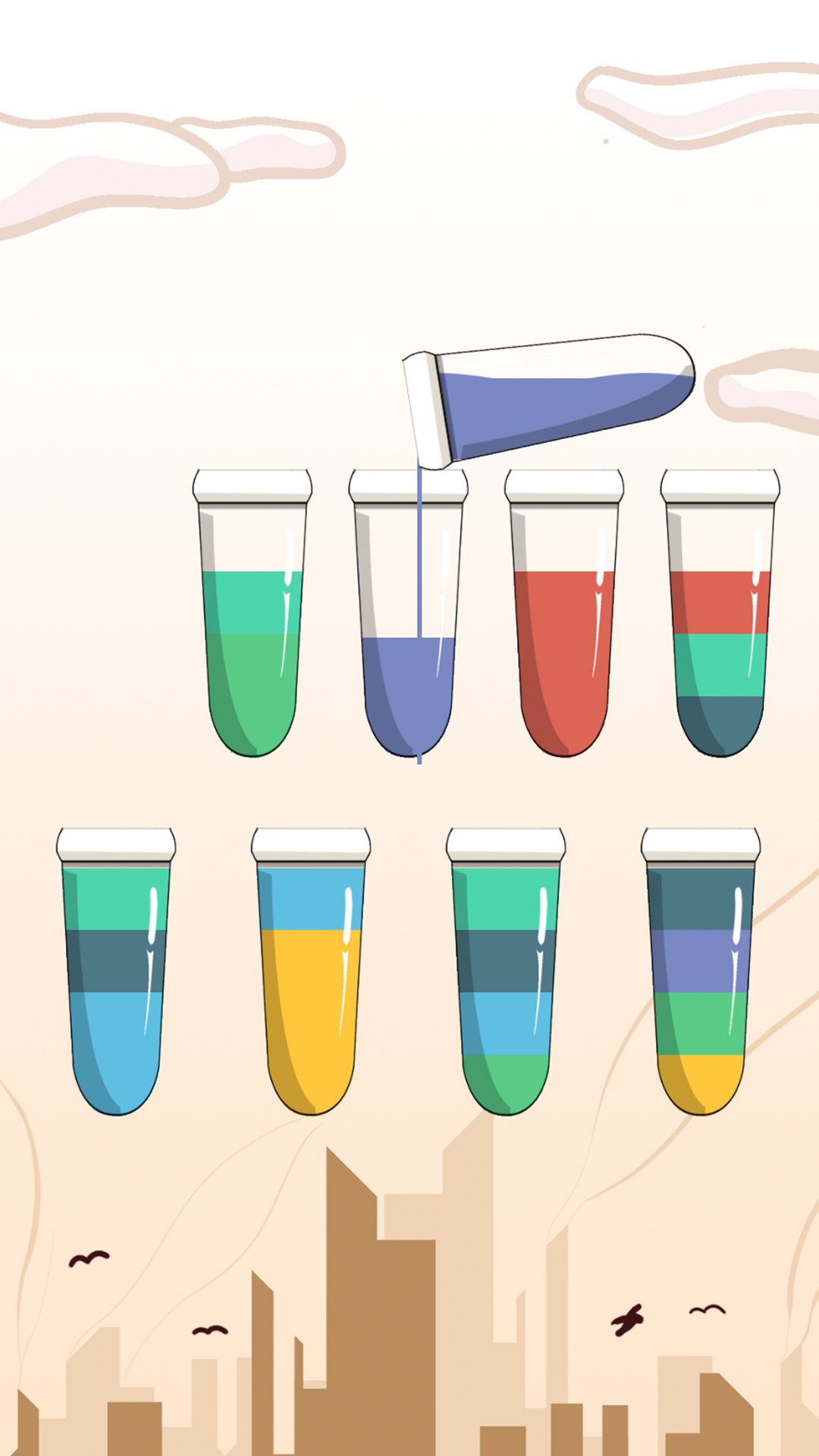 اسکرین شات 4 بازی Water Sort Puzzle - Pour Water