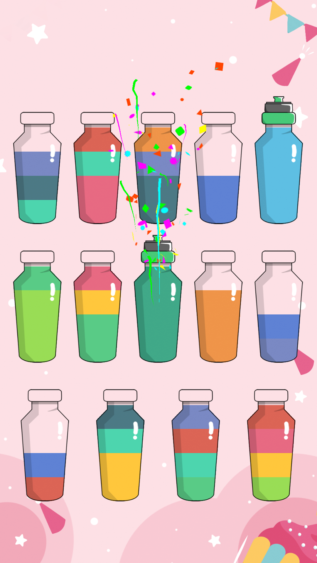 اسکرین شات 3 بازی Water Sort Puzzle - Pour Water