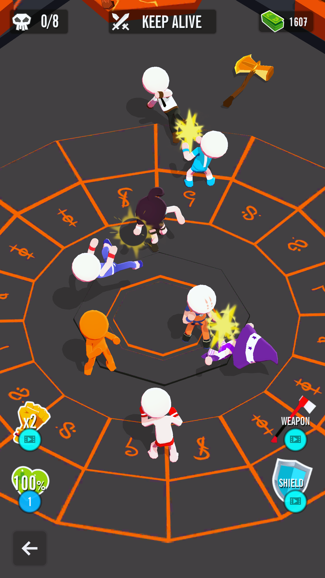 اسکرین شات 7 بازی Stickman 3D - Street Gangster