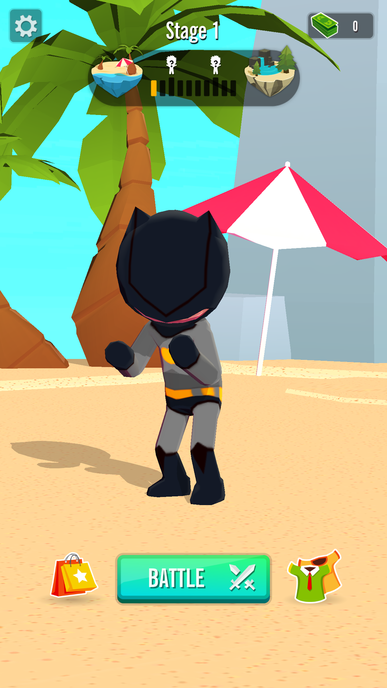 اسکرین شات 2 بازی Stickman 3D - Street Gangster