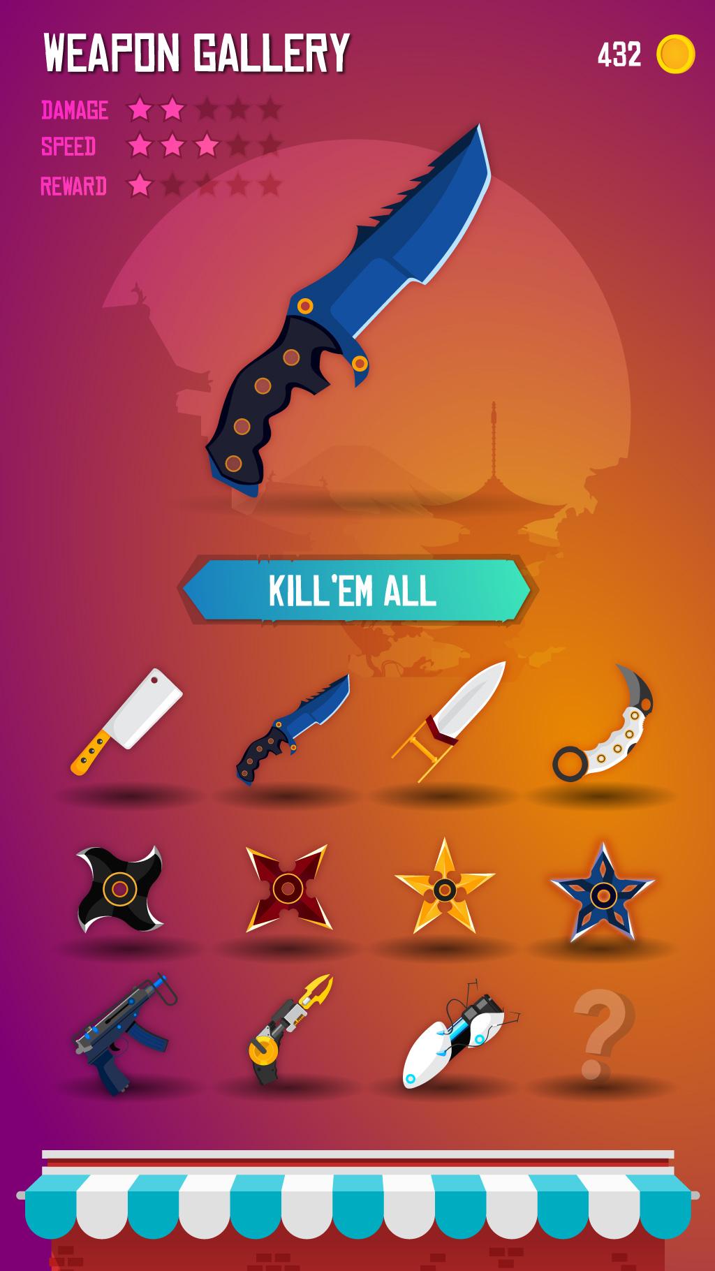 اسکرین شات 6 بازی Knife Master Slicing Hit Juice