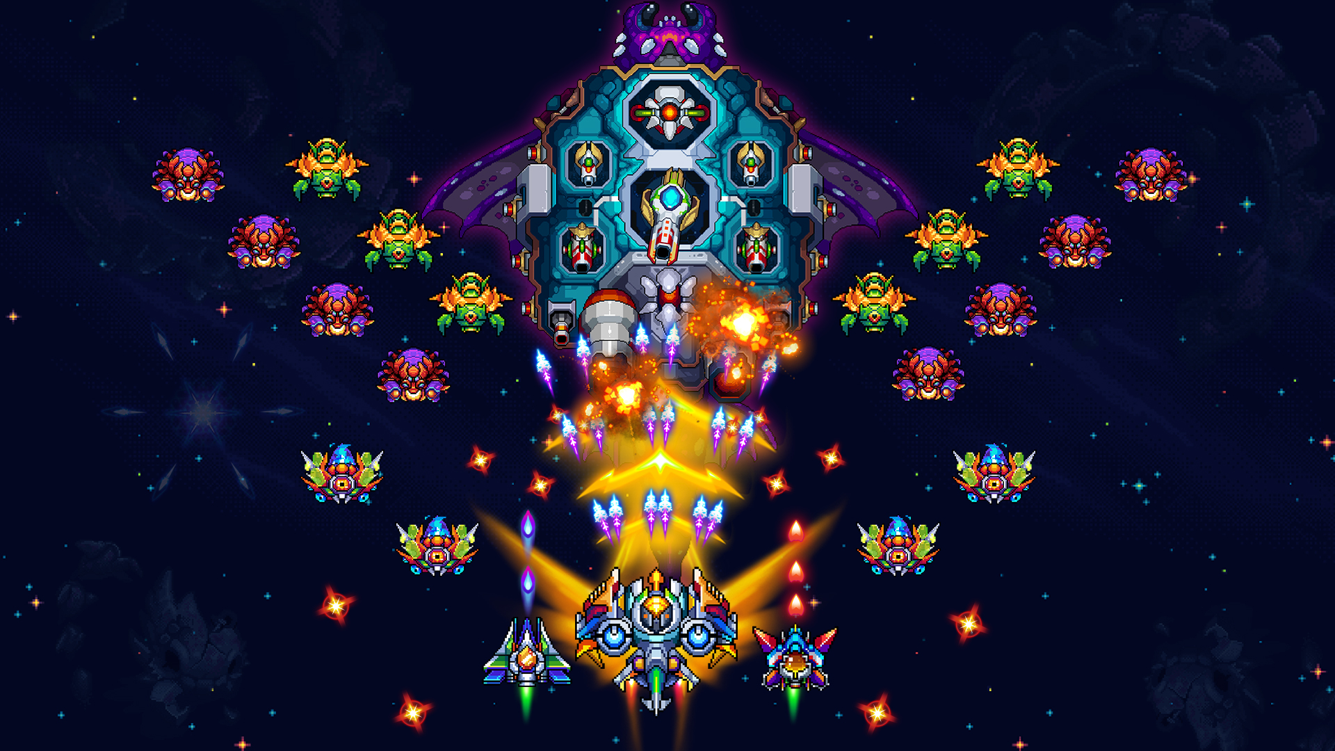 اسکرین شات 8 بازی Galaxiga: Arcade Space Shooter