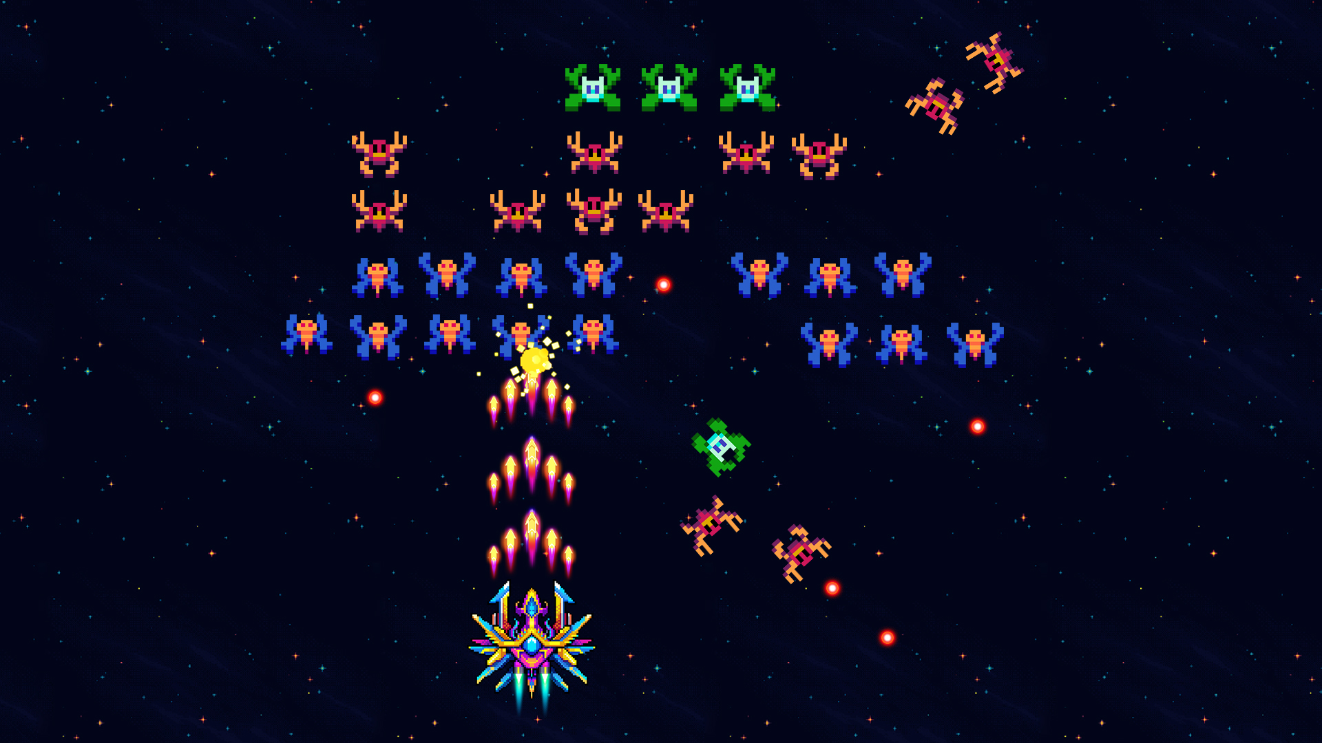اسکرین شات 8 بازی Galaxiga: Galaxy Alien Shooter