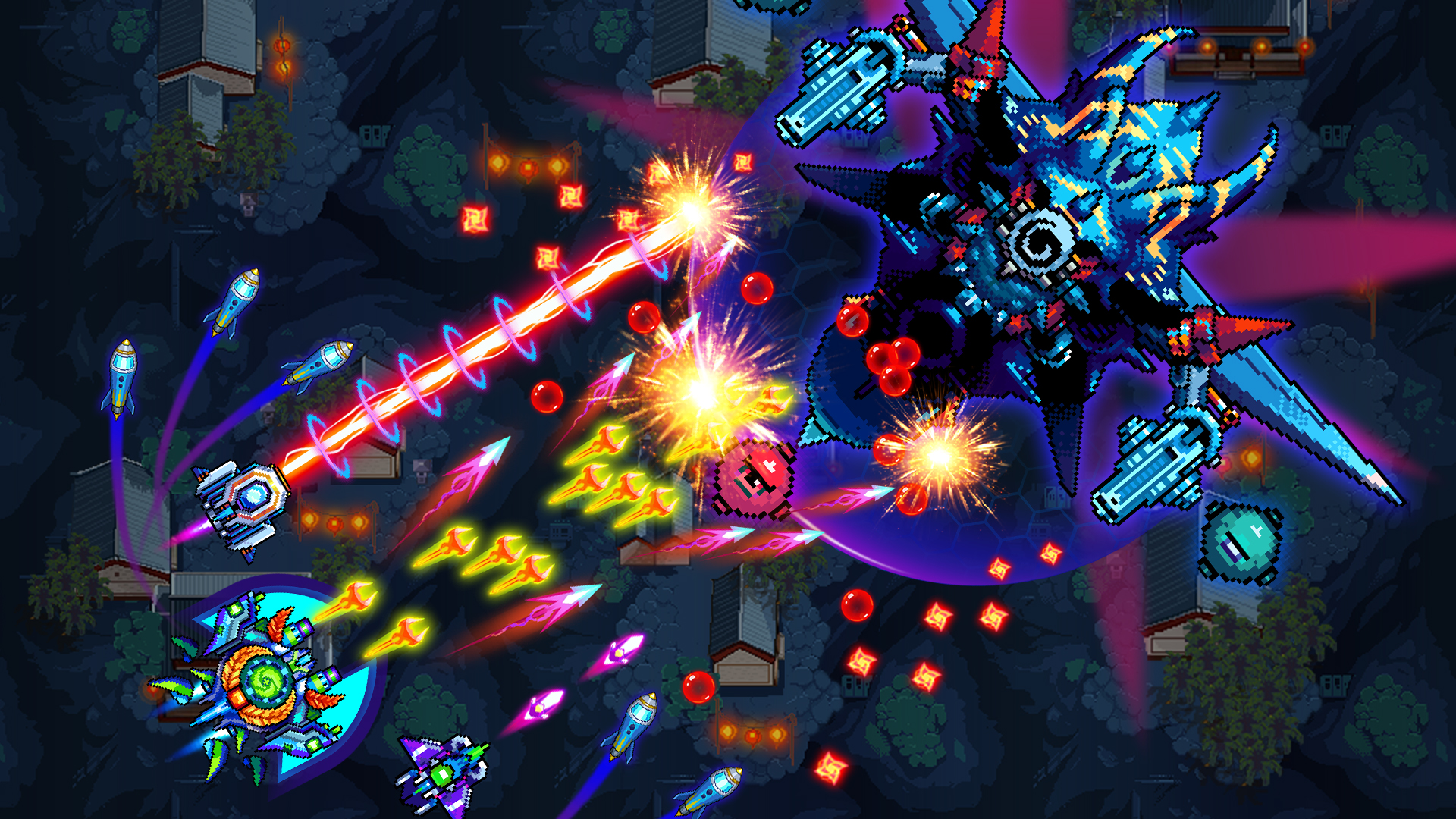 اسکرین شات 4 بازی Galaxiga: Space Arcade Shooter