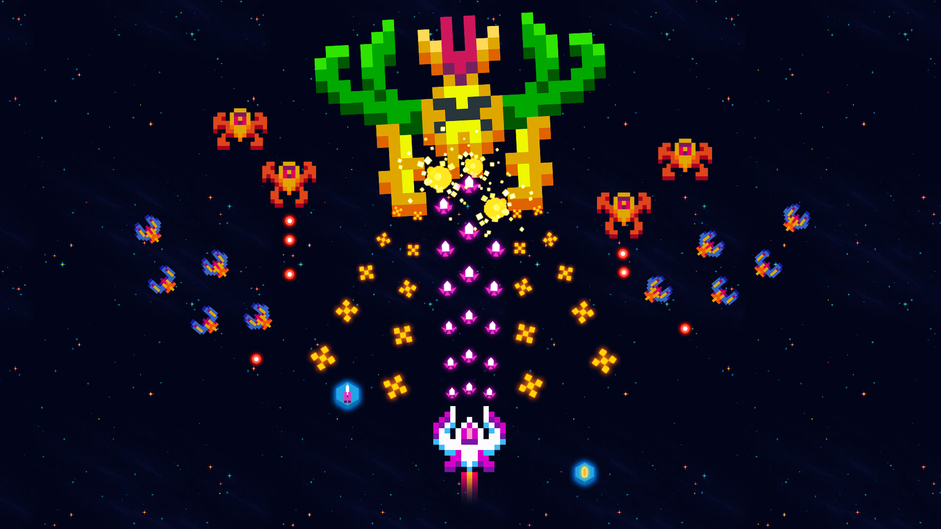 اسکرین شات 6 بازی Galaxiga: Galaxy Alien Shooter