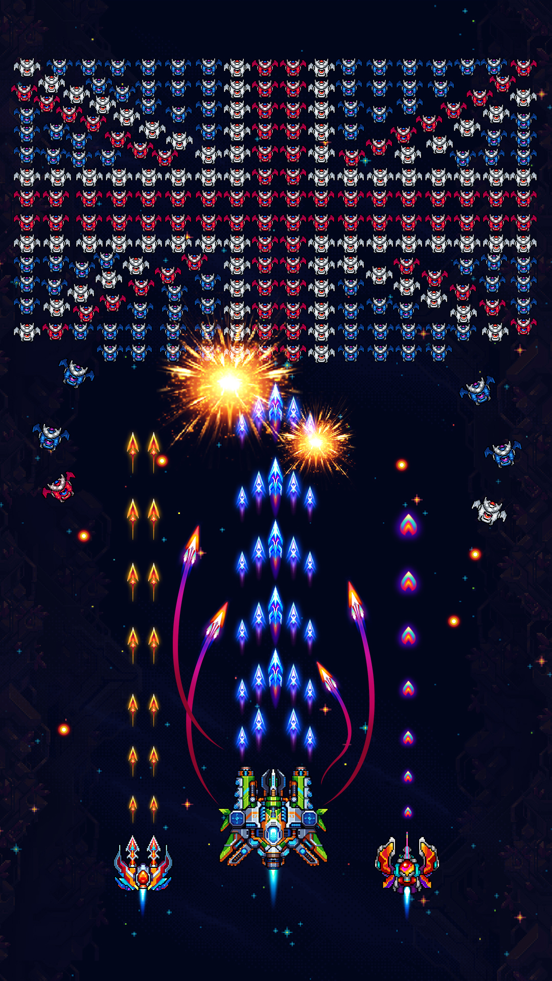 اسکرین شات 1 بازی Galaxiga: Arcade Space Shooter