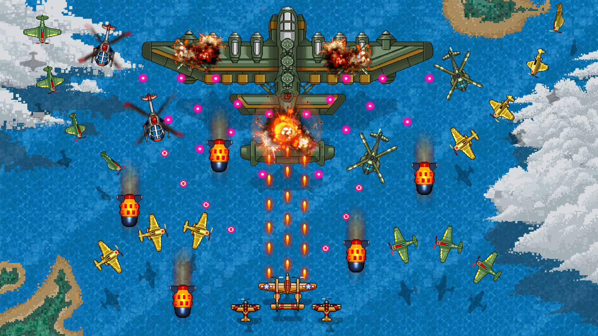 اسکرین شات 6 بازی 1942 - Classic shooting games